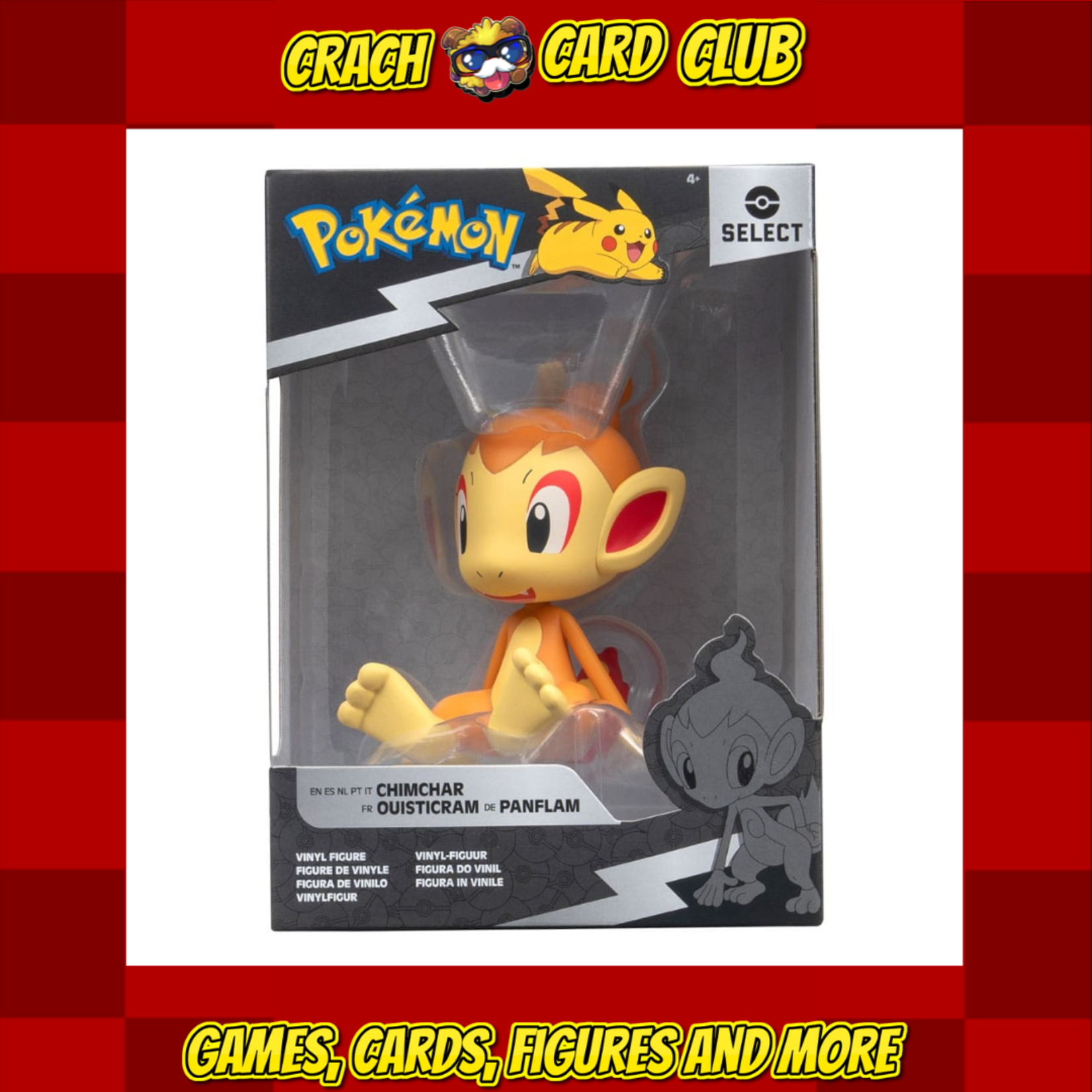 Pokemon Pokémon Vinyl Figures 11 cm Chimchar