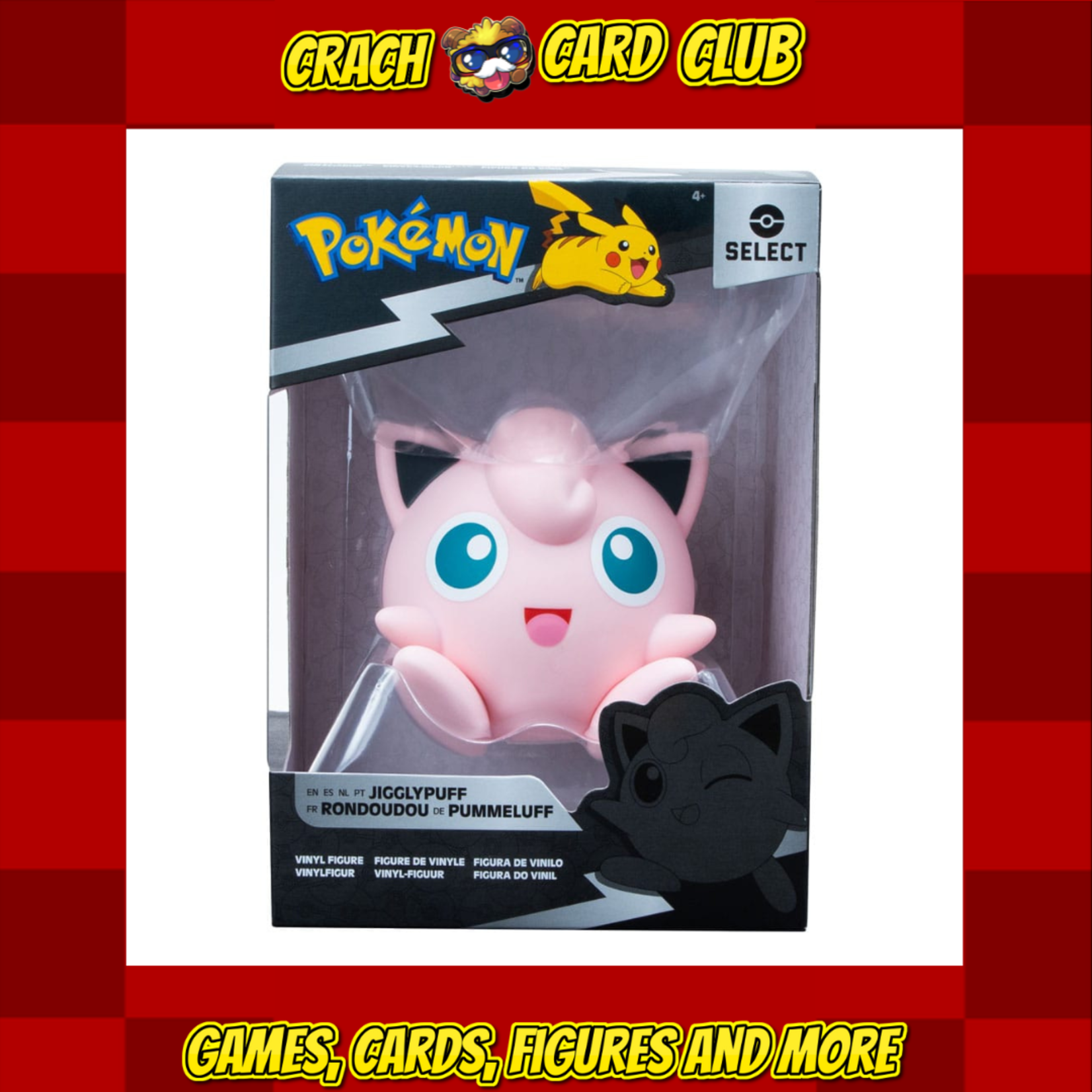 Pokemon Pokémon Vinyl Figures 11 cm Jigglypuff