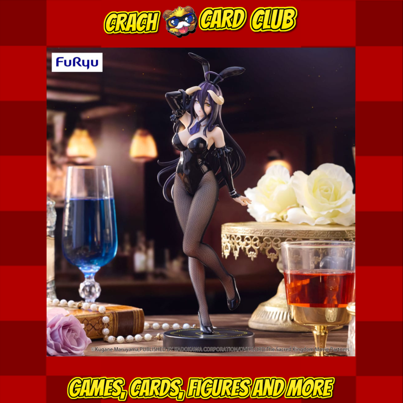 overlord Overlord BiCute Bunnies PVC Statue Albedo Black Color Ver. 30 cm