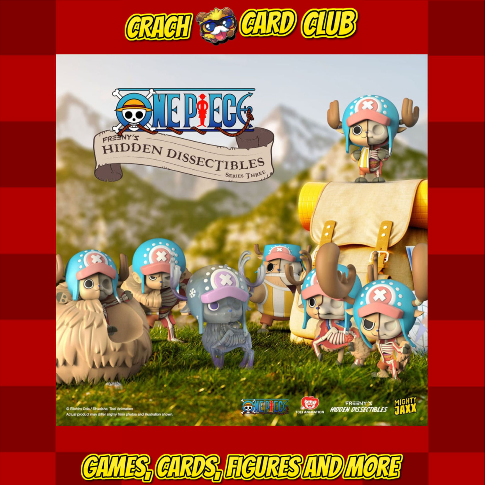 One Piece One Piece: Freeny's Hidden Dissectibles Series 3 Chopper 4 inch Vinyl Figure Blind Box