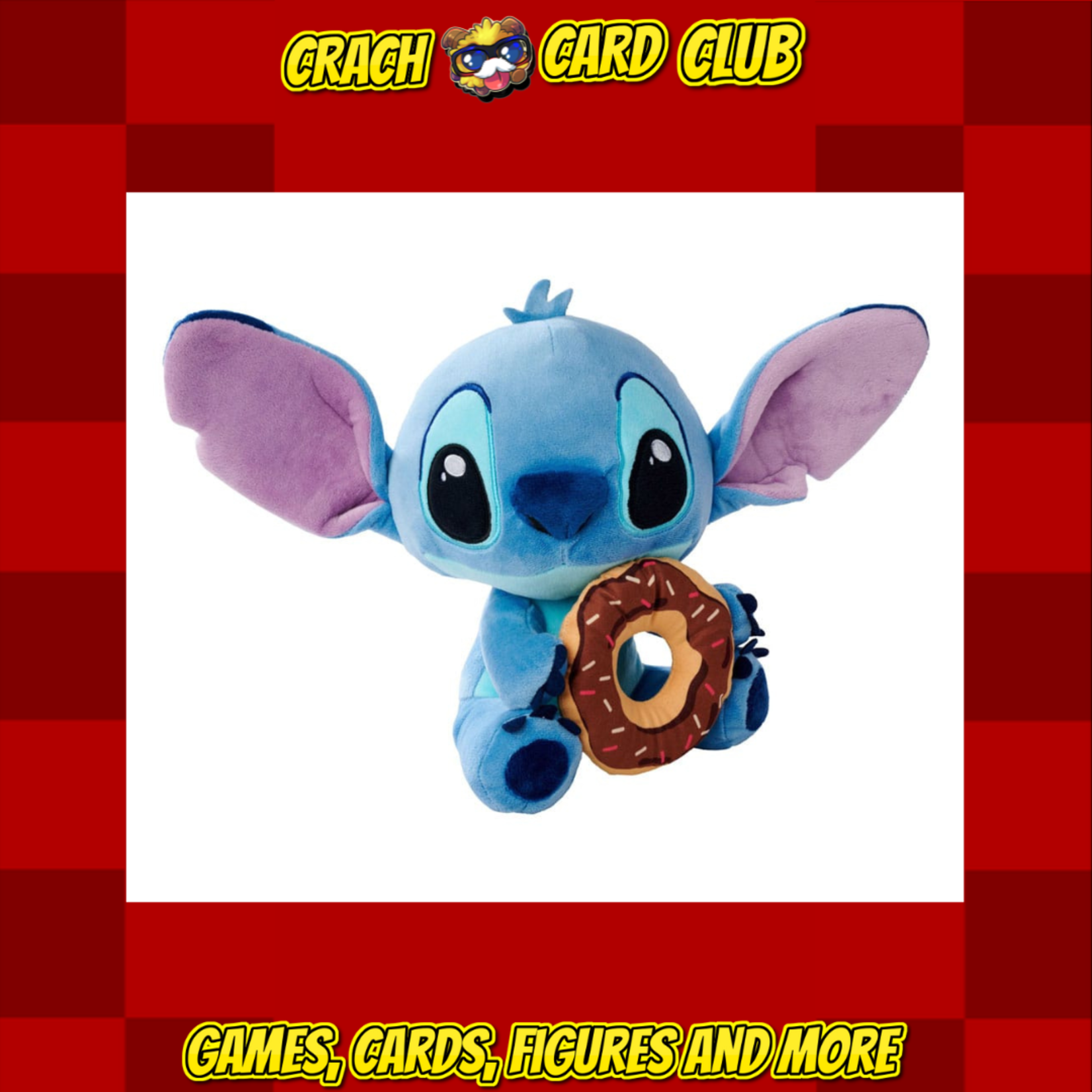 disney Lilo & Stitch Plush Figure Stitch with Donut 25 cm
