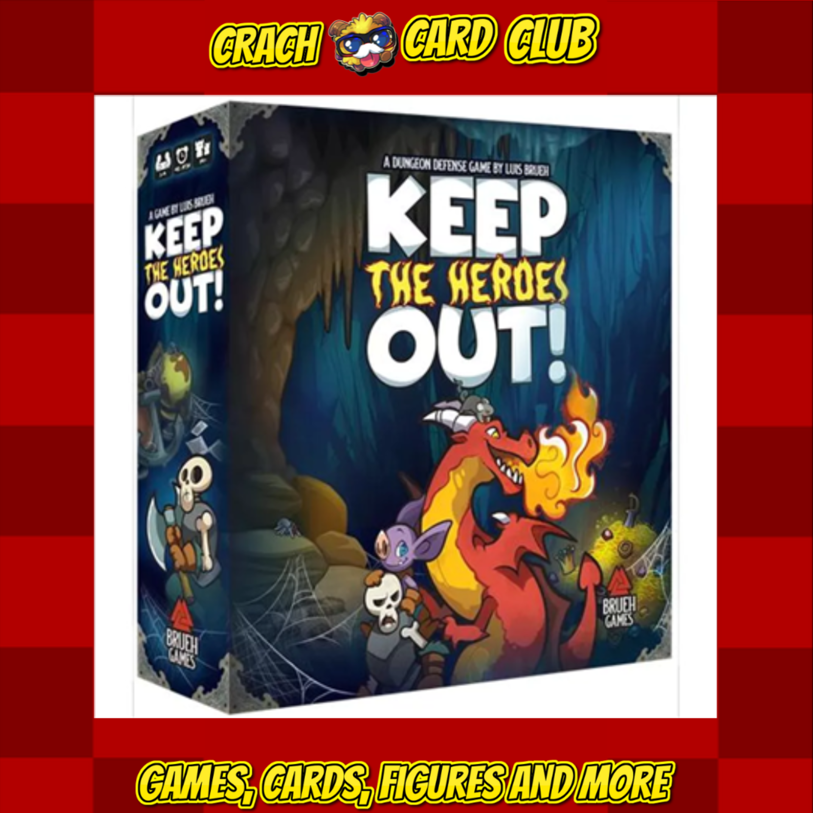 boardgame Keep The Heroes Out