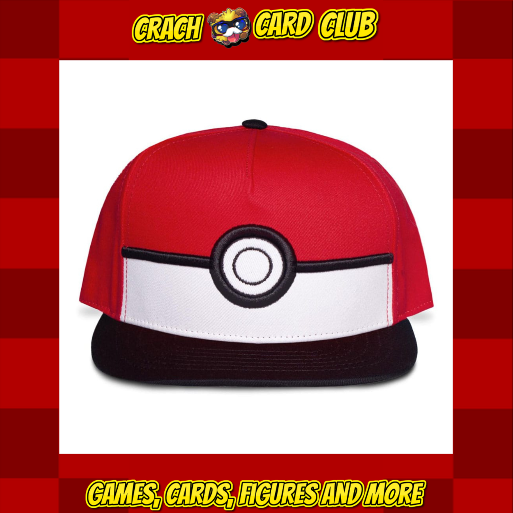 Pokemon Pokemon Snapback Cap Pokeball