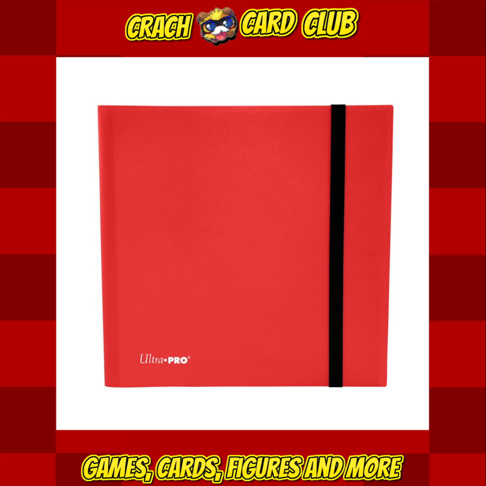 Ultra Pro UP - 12-Pocket Eclipse PRO-Binder - Apple Red