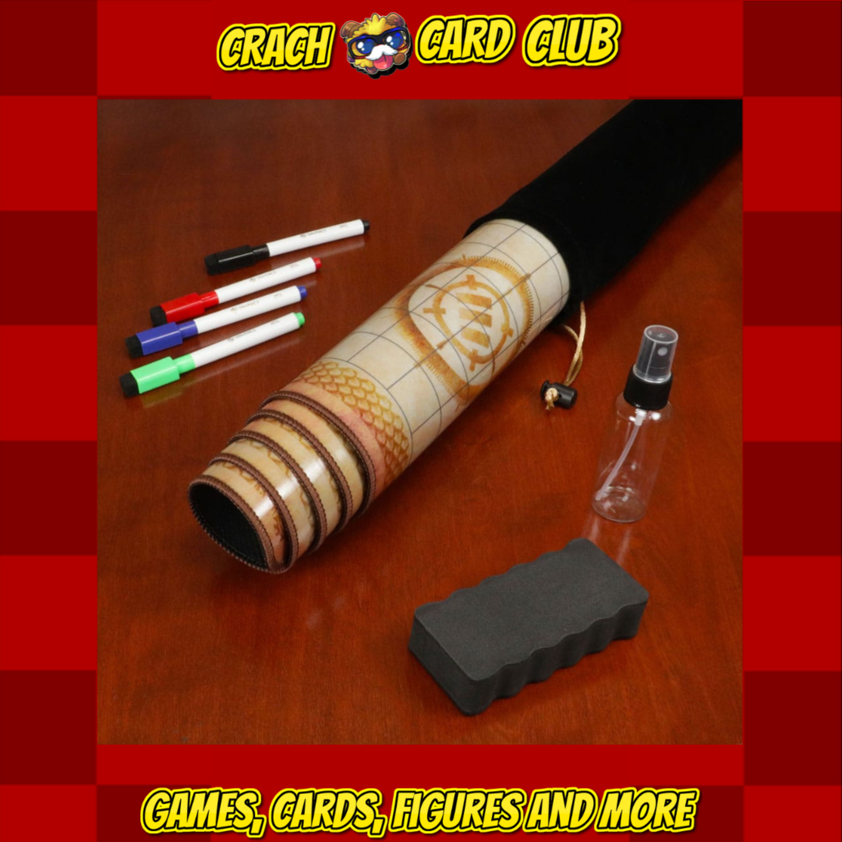 enhance Enhance RPG Series Grid Mat Deluxe Edition DnD Map