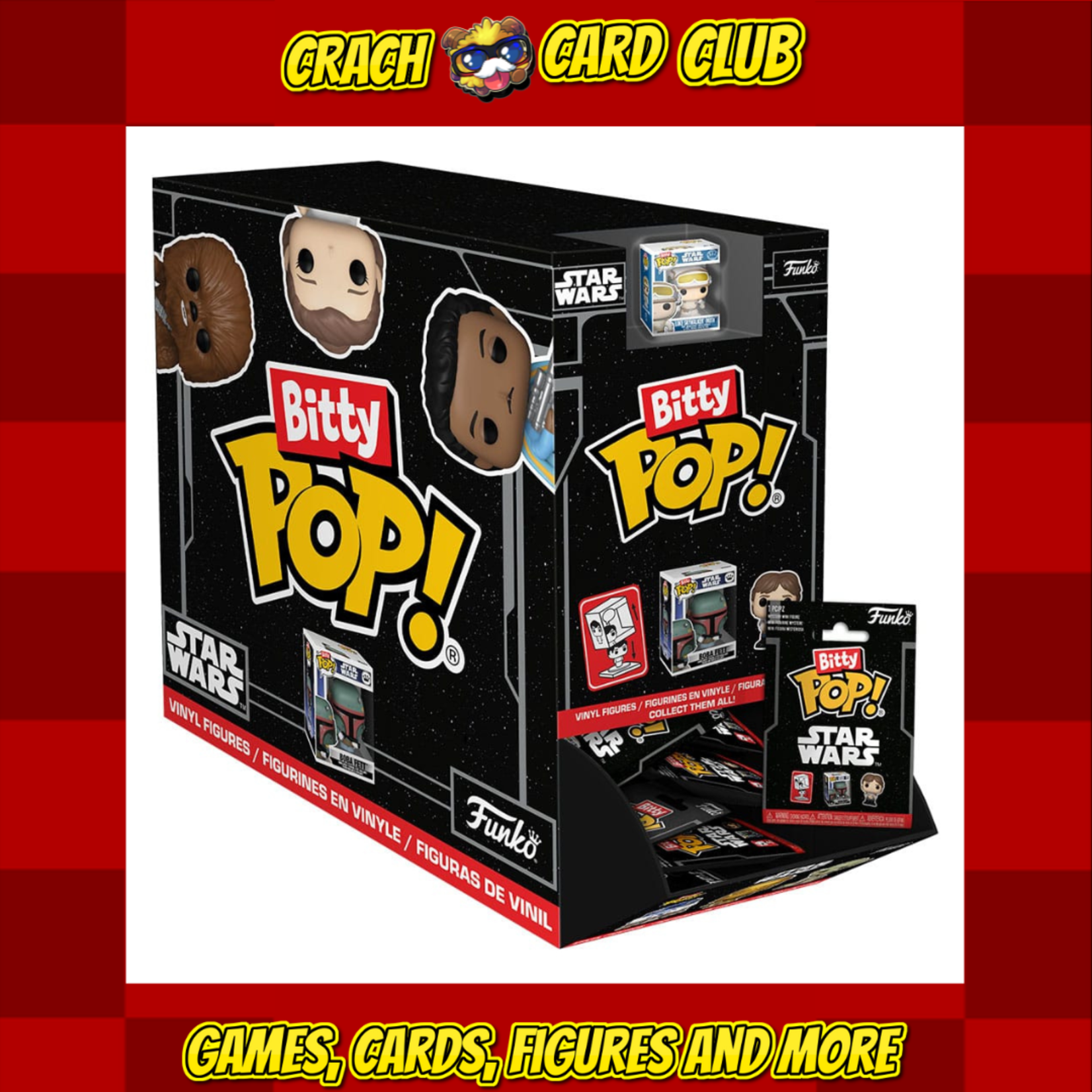 starwars Star Wars Bitty POP! Vinyl Figure 1fig - S2 PDQ 2,5 cm