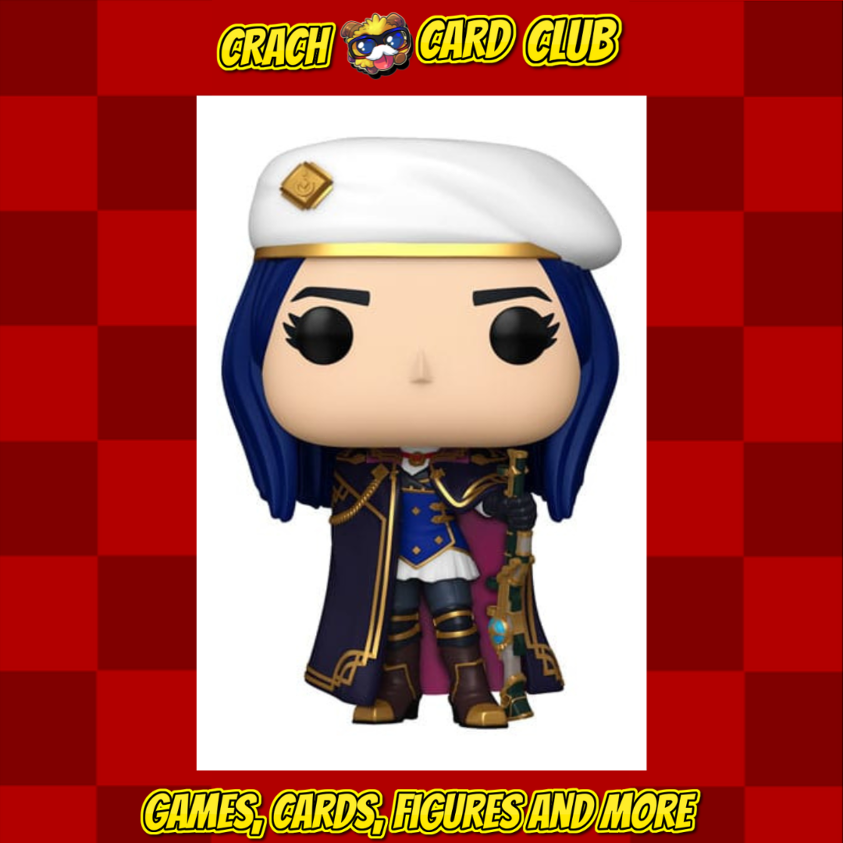 League of Legends Arcane League of Legends POP! Animation Vinyl Figure Caitlyn 9 cm