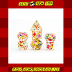 fanroll FanRoll Dice Set Rainbow Dinosaur (7)