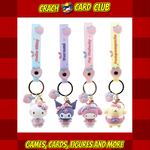 sanrio Sanrio Peach Series Keychain with Hand Strap Hello Kitty and Friends (1)