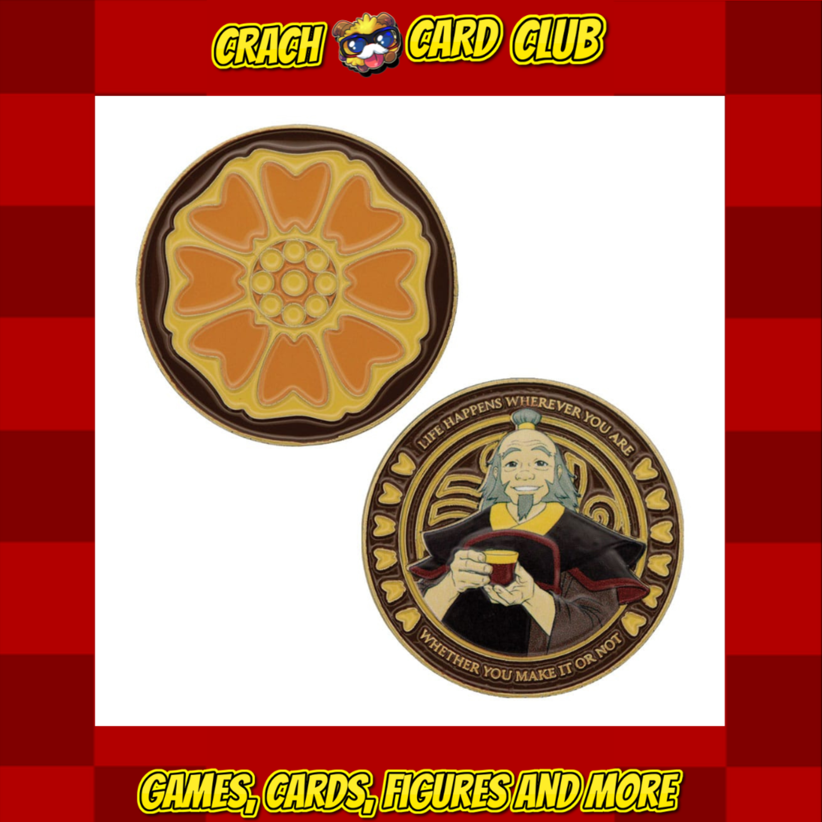 Avatar the last airbender Avatar The Last Airbender Collectable Coin Iroh Limited Edition