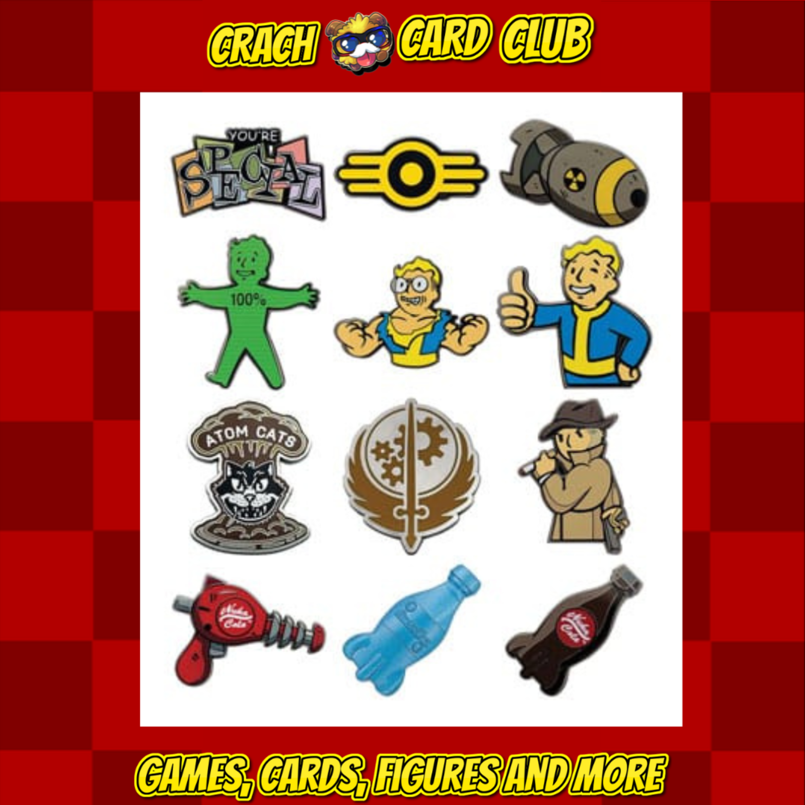 fallout Fallout World Pin Badge Mystery Pin Badge Volume 2