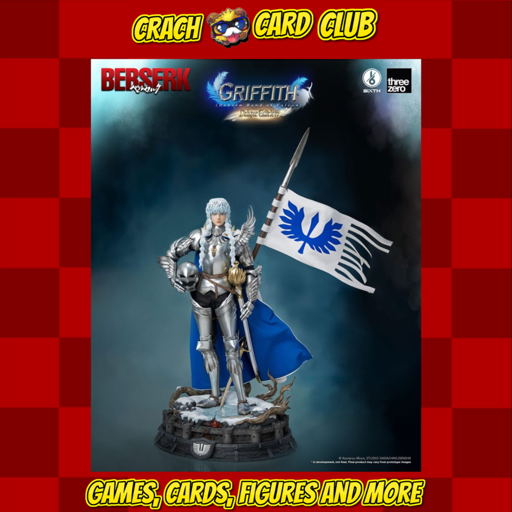 Berserk Berserk Action Figure 1/6 Griffith (Reborn Band of Falcon) Deluxe Edition 40 cm