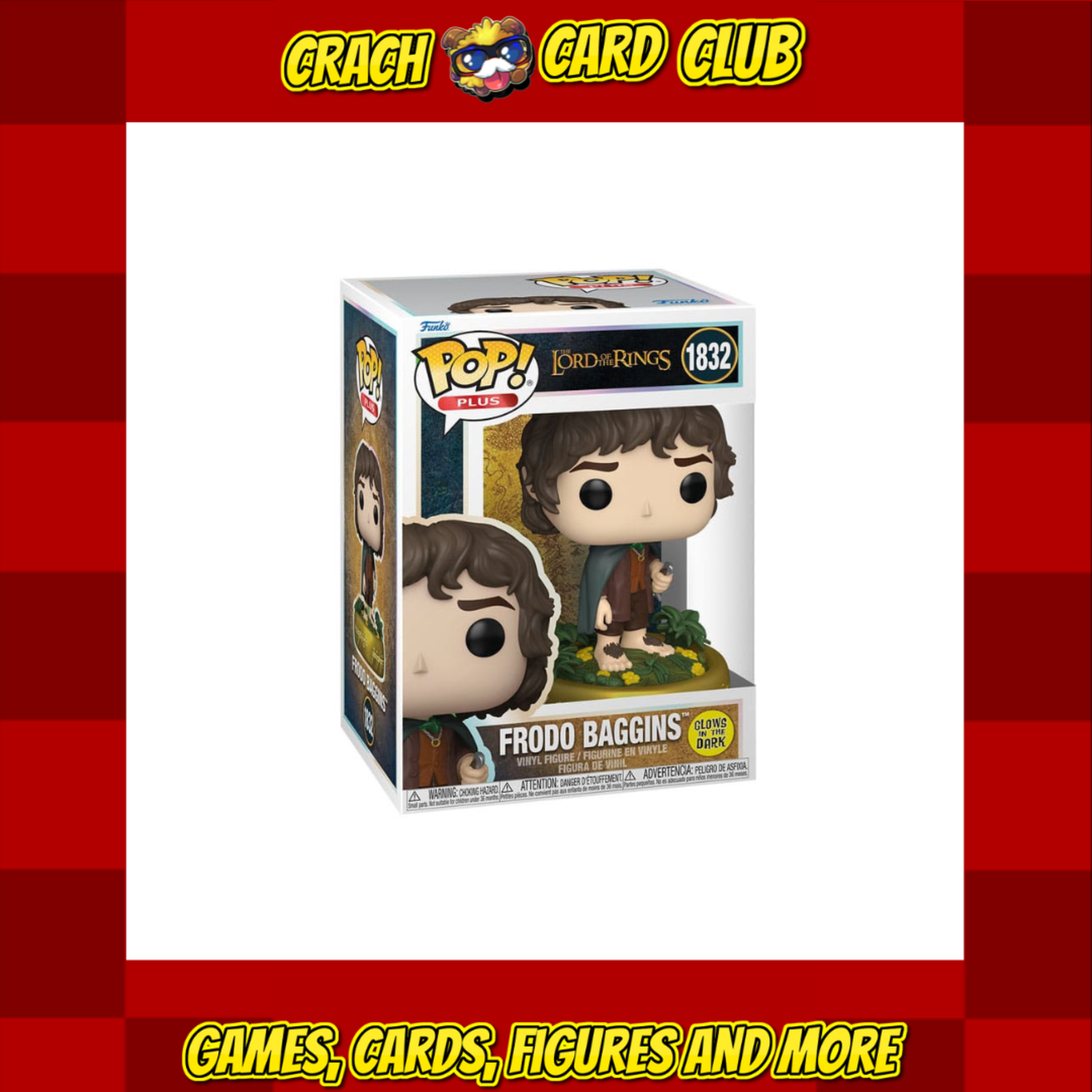 lord of the rings Lord of the Rings POP! Plus Movies Vinyl Figures Frodo Baggins(GW) 9 cm