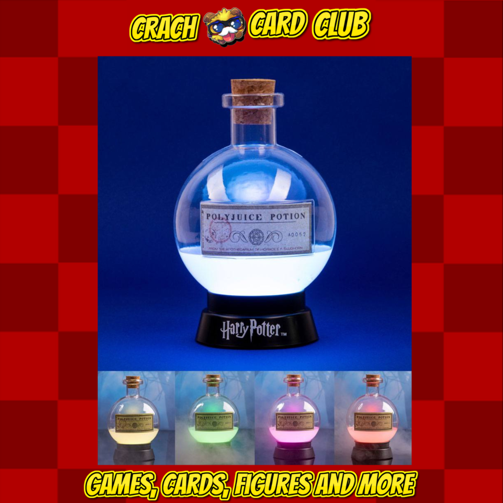 harry potter Harry Potter Colour-Changing Mood Lamp Polyjuice Potion 14 cm