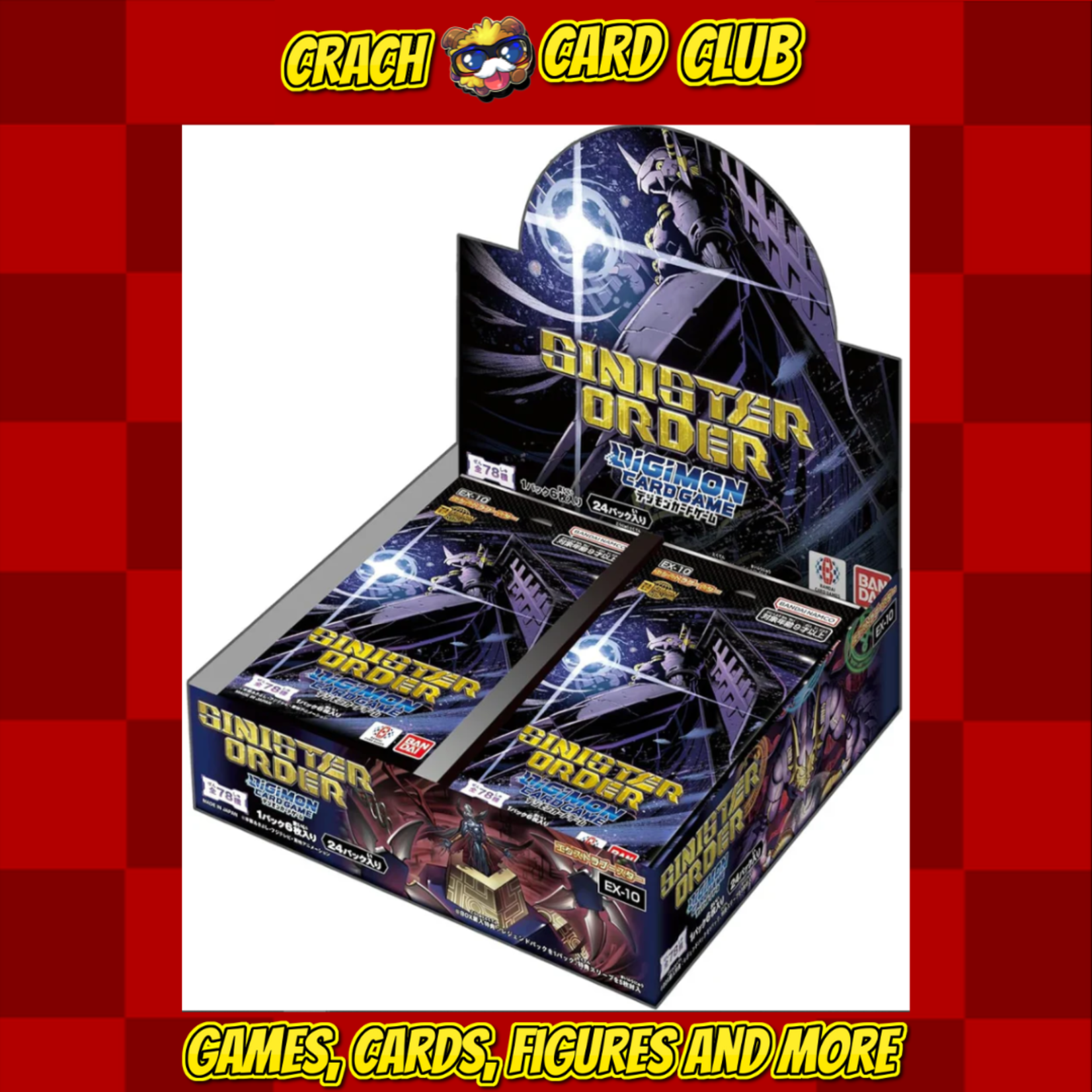 digimon Digimon Card Game - Sinister Order EX10 Extra Booster Pack - EN (1p)