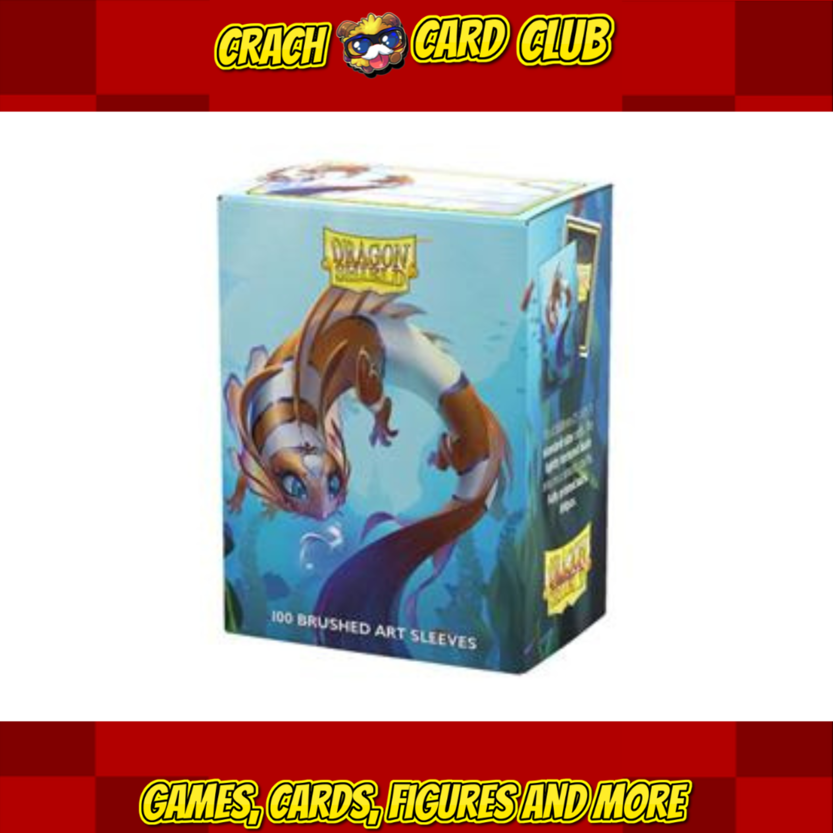 Dragon Shield Dragon Shield Standard size Brushed Art Sleeves - The Cinderfin (100 Sleeves)