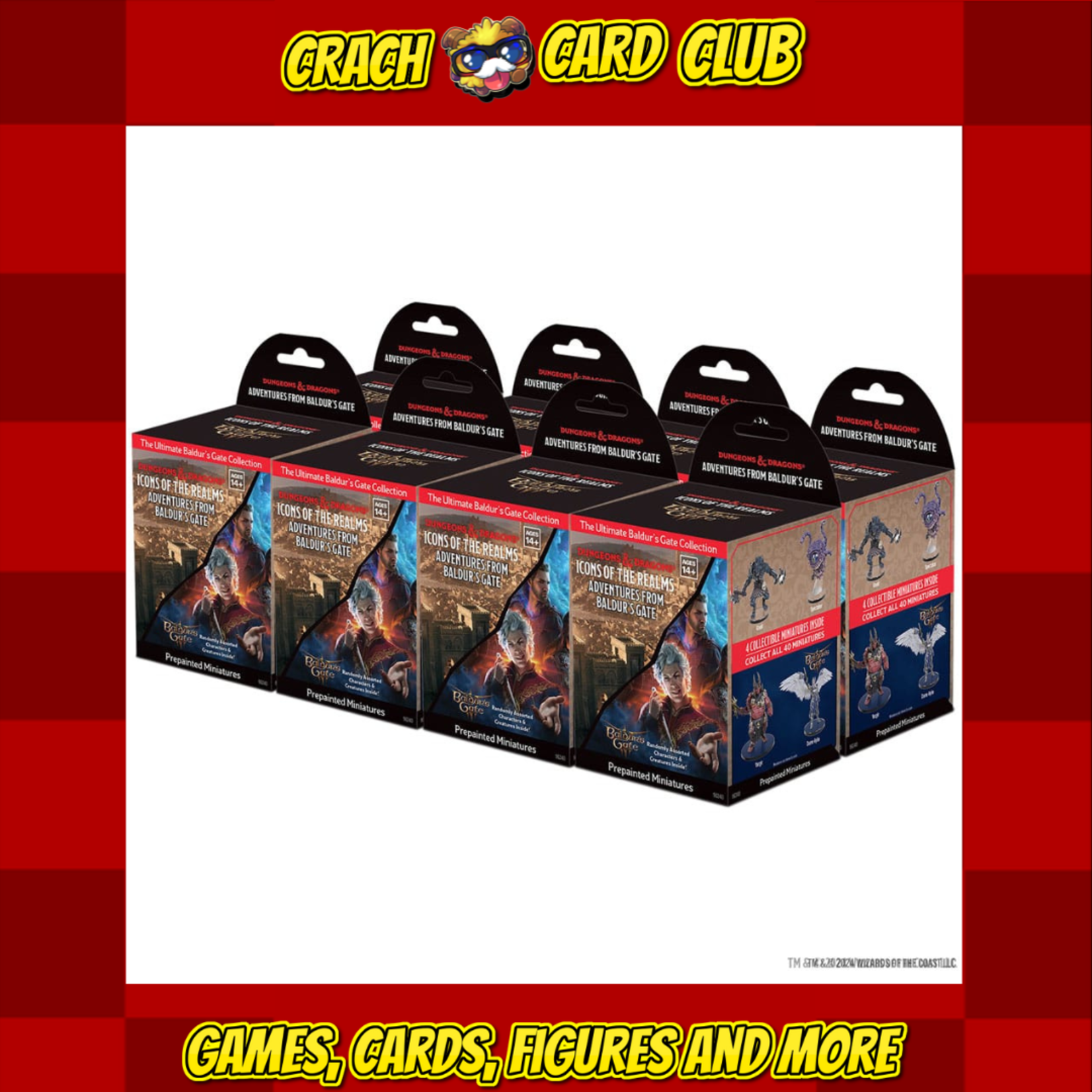DnD D&D Icons of the Realms: Adventures from Baldur's Gate Booster Brick (4p in)
