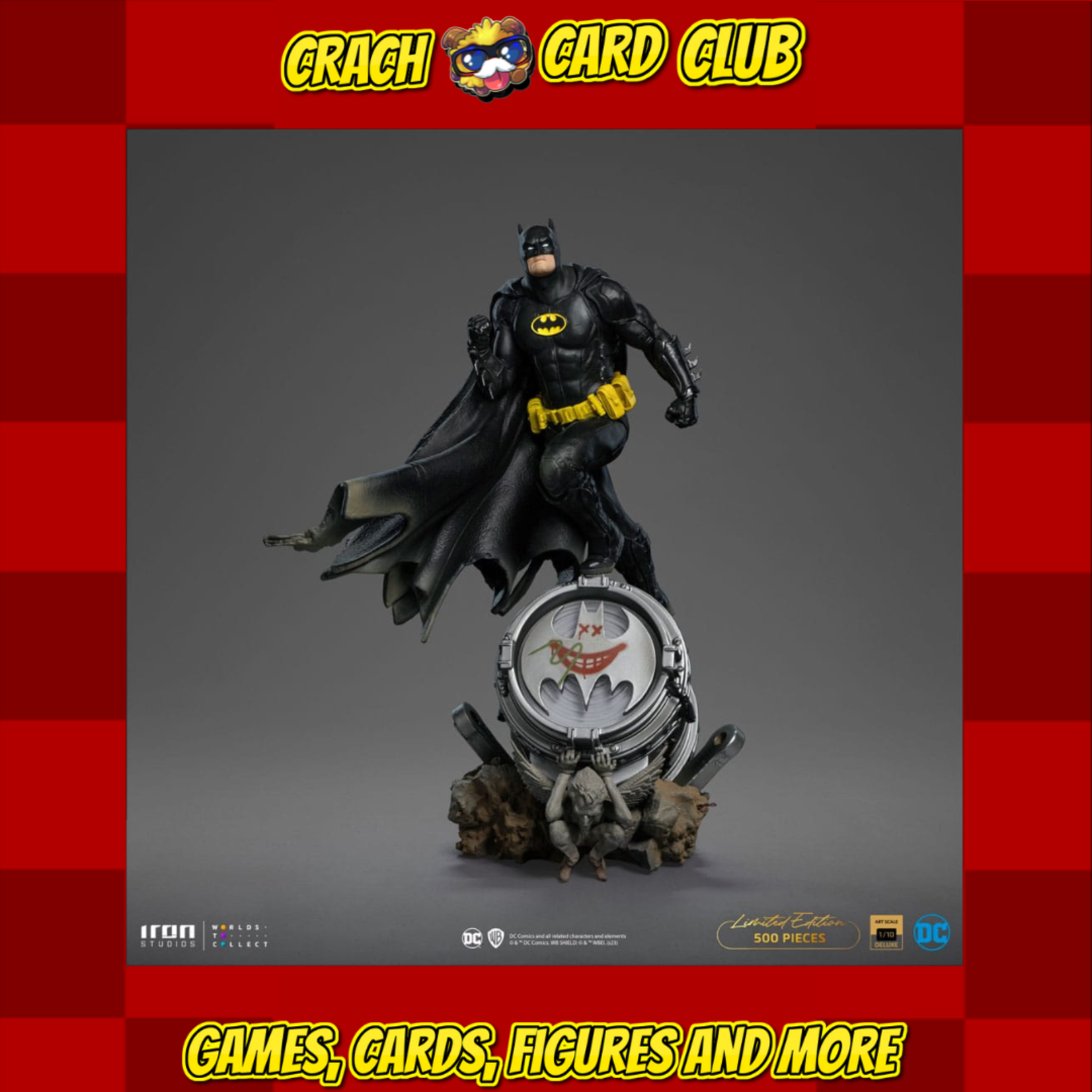 DC DC Comics BDS Art Scale Statue 1/10 Batman Deluxe (Black Version Exclusive) heo EU Exclusive 30 cm