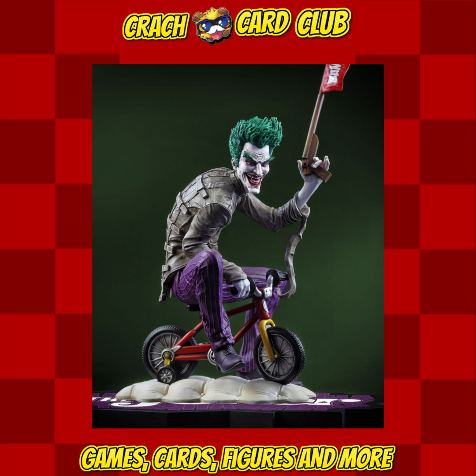 DC DC Direct Statue 1/10 The Joker: Purple Craze - The Joker by Kaare Andrews 18 cm