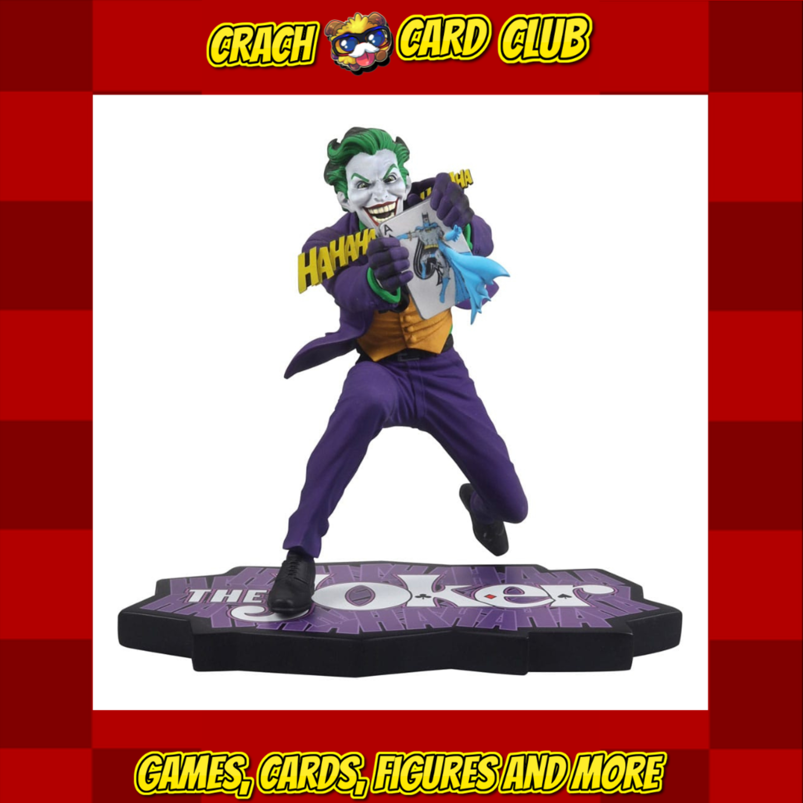 DC DC Direct The Joker: Purple Craze Statue 1/10 The Joker by Neal Adams 14 cm