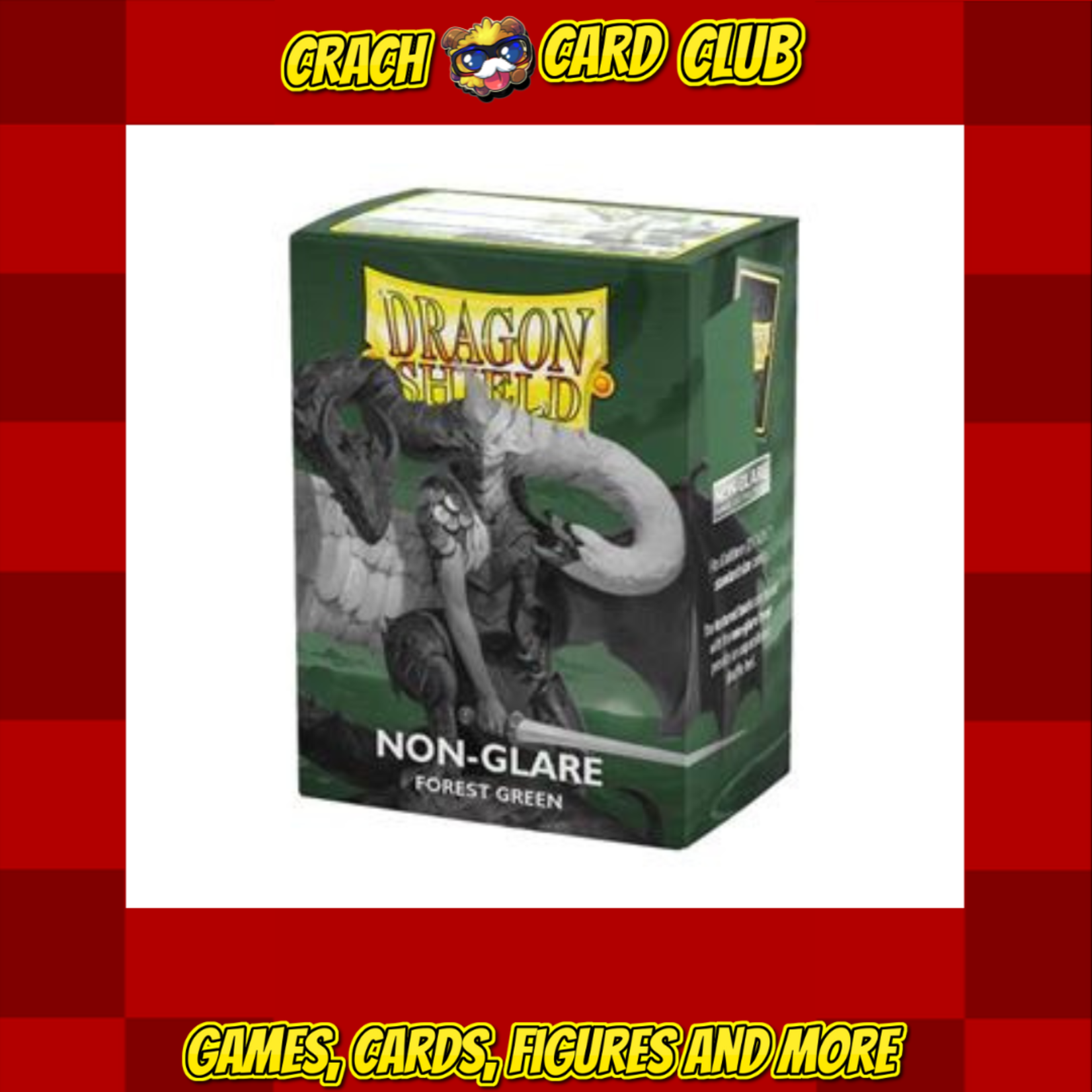 Dragon Shield Dragon Shield Matte Non-Glare Sleeves - Forest Green (100 Sleeves)