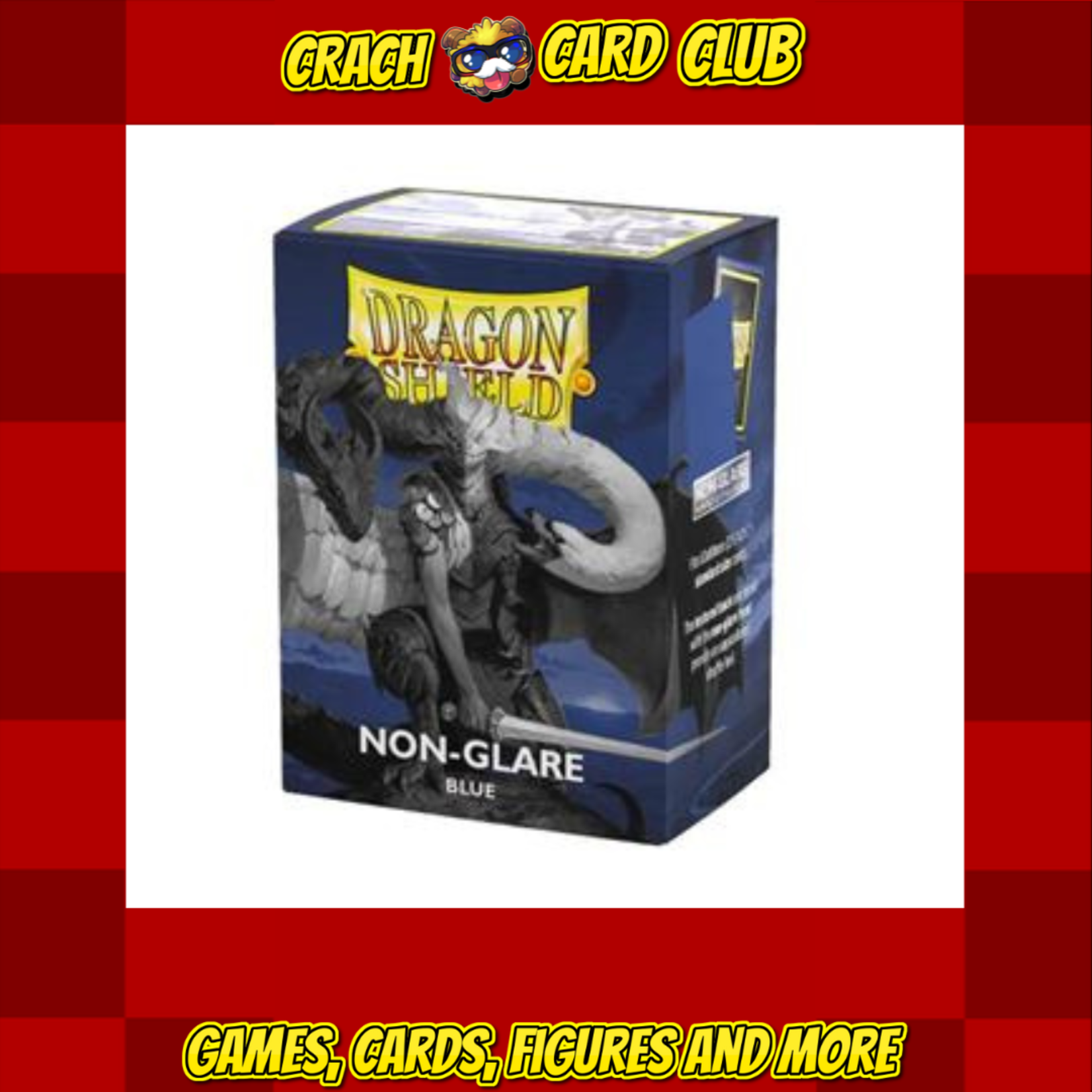 Dragon Shield Dragon Shield Matte Non-Glare Sleeves - Blue (100 Sleeves)