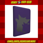 Ultra Pro UP - Elite Gengar 9-Pocket Zippered PRO Binder for Pokémon