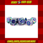 fanroll FanRoll Dice Set Rainbow with Blue Enamel (7)