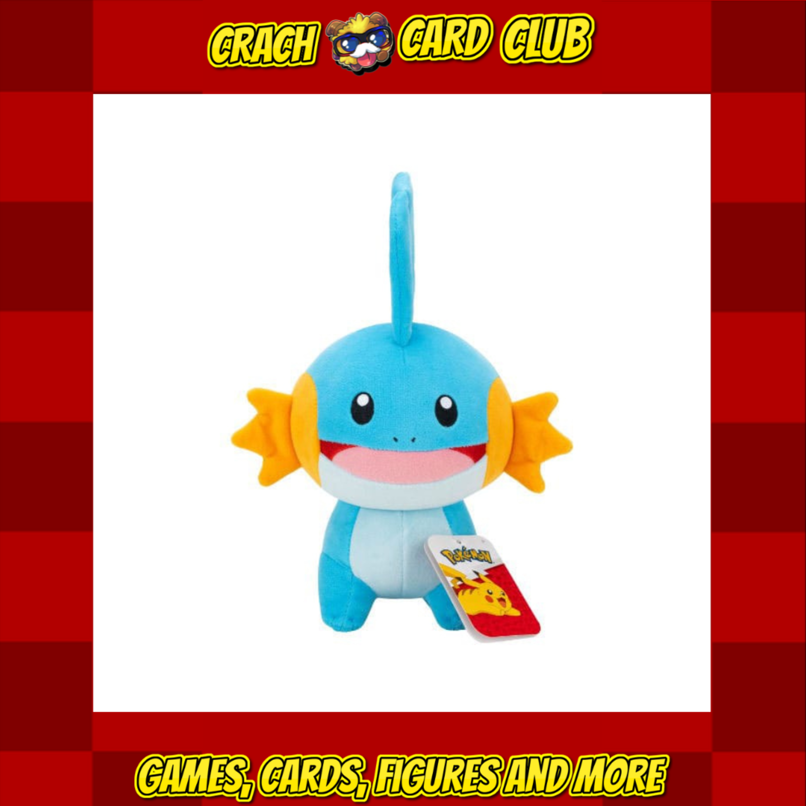 Pokemon Pokémon Plush Figure Mudkip 20 cm