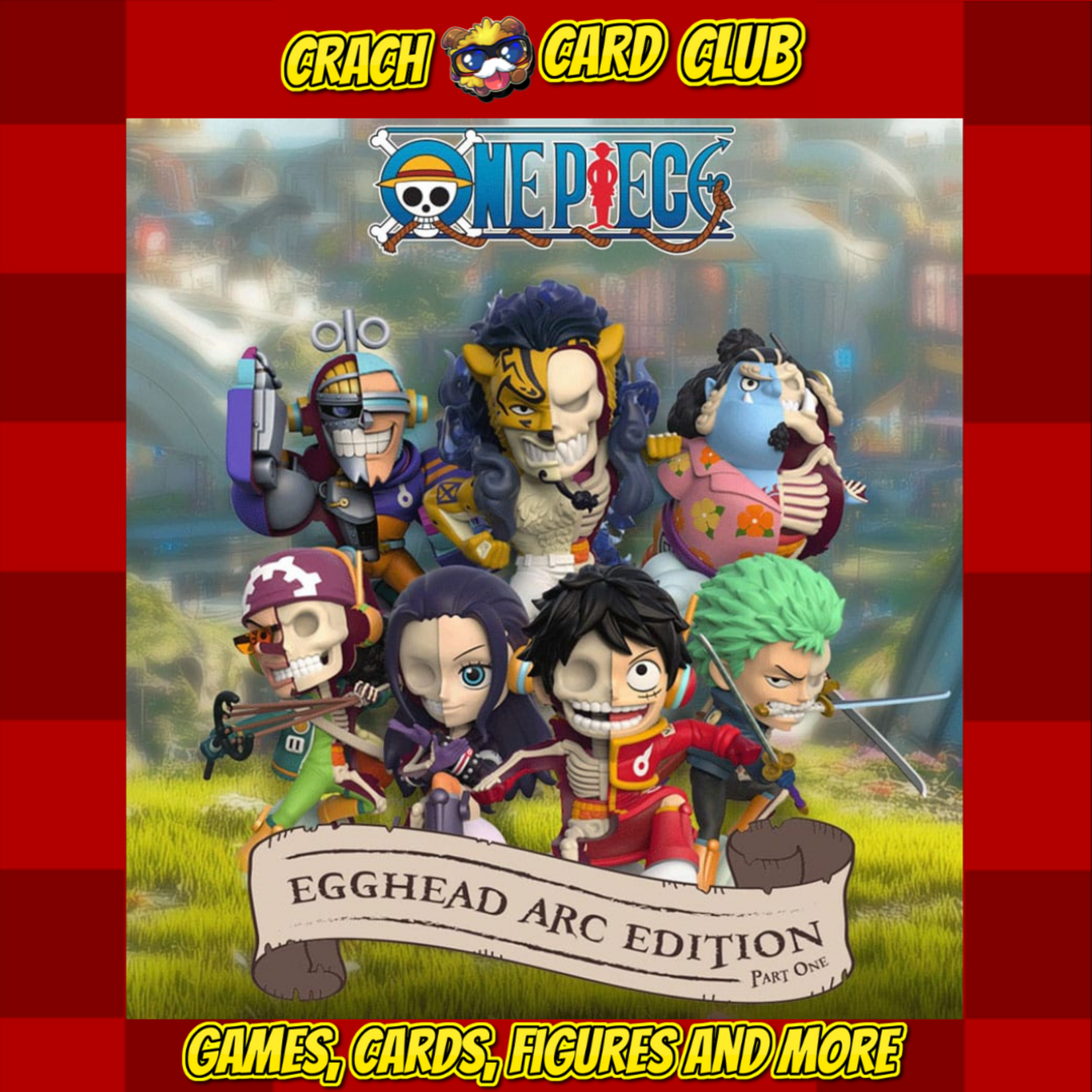 One Piece One Piece XXRAY 4 inch Vinyl Figure Egghead Arc Series Part 1 Blind Box