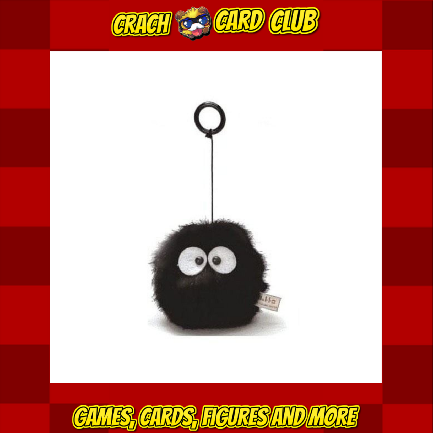 studio ghibli Studio Ghibli Electronic Plush Figure Soot Sprite 7 cm