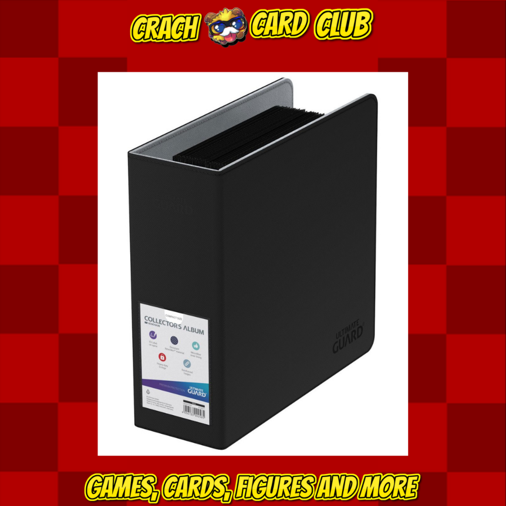 ultimate guard Ultimate Guard Collector's Album Xenoskin Compact - Black