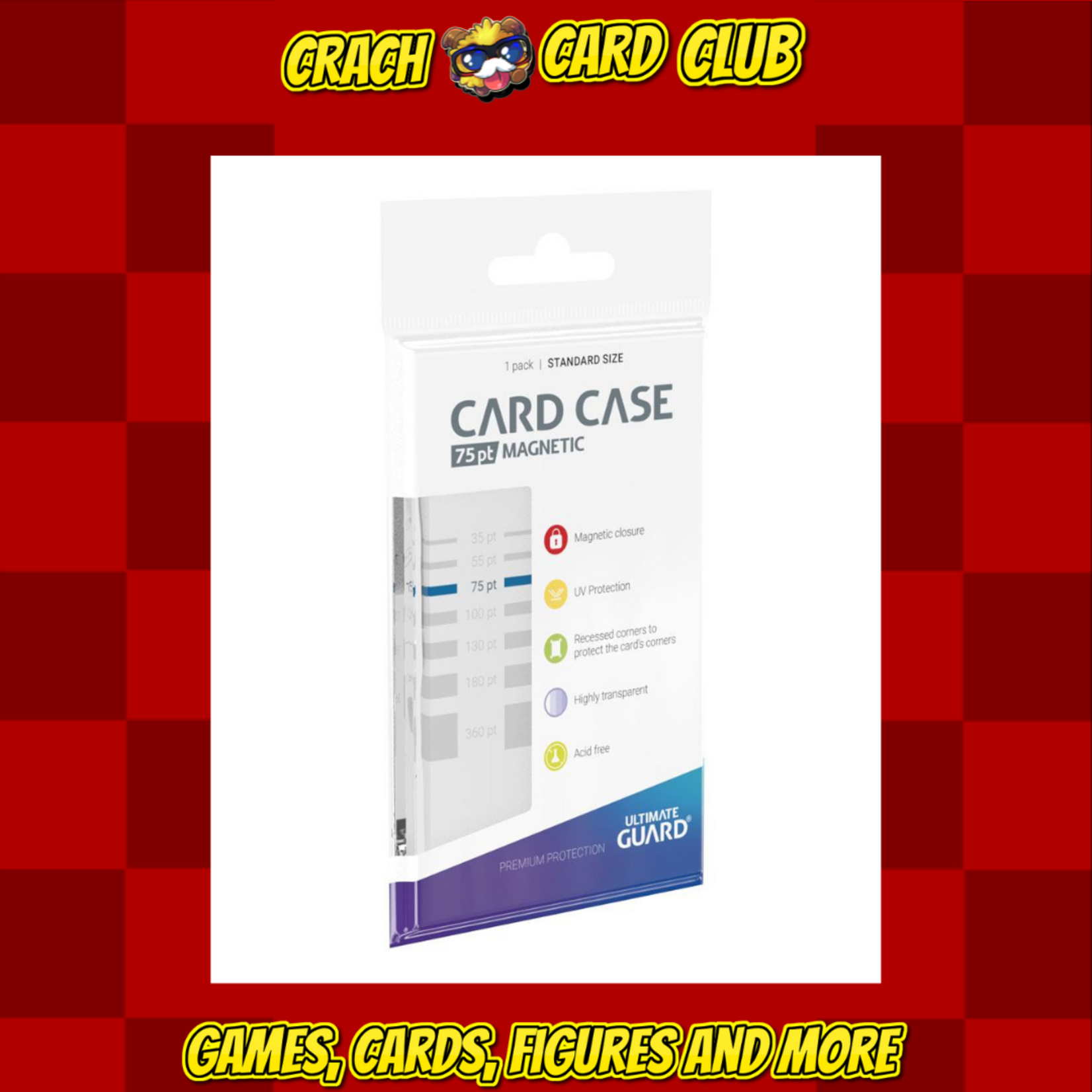ultimate guard Ultimate Guard Card Case Magnetic - 75 pt