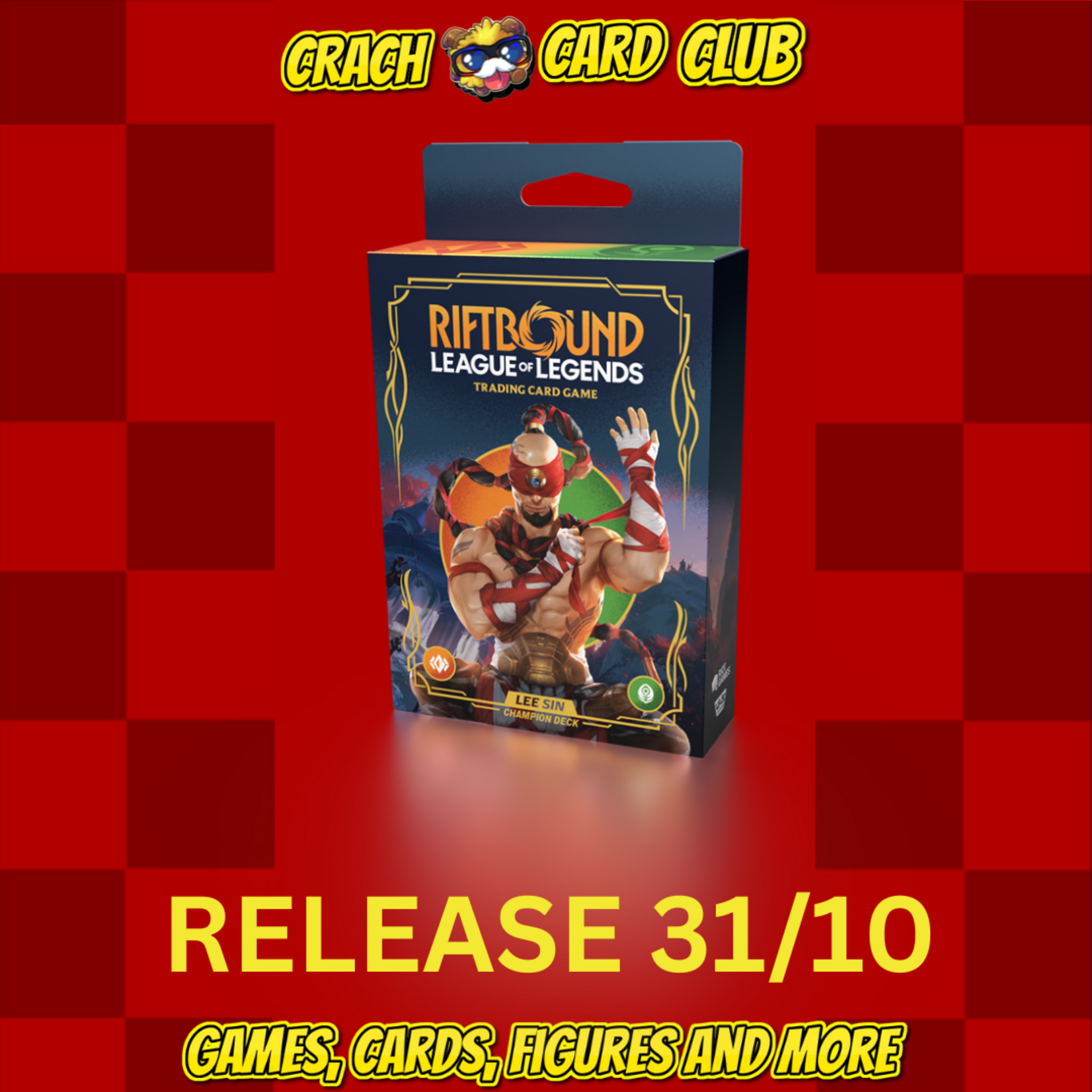 RIFTBOUND ( LOL ) CG RIFTBOUND COLLECTION RELEASE 31/10/2025