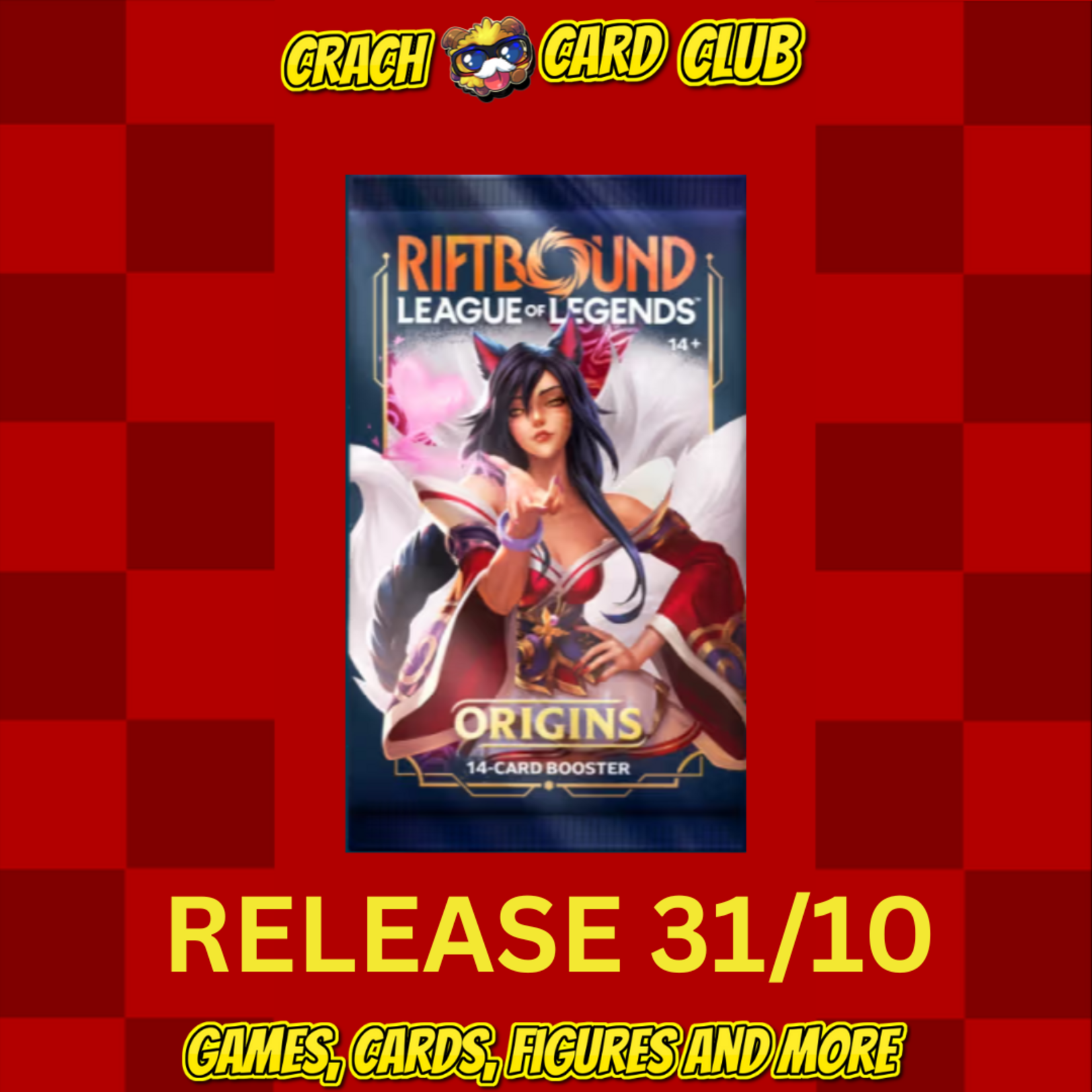 RIFTBOUND ( LOL ) CG RIFTBOUND COLLECTION RELEASE 31/10/2025
