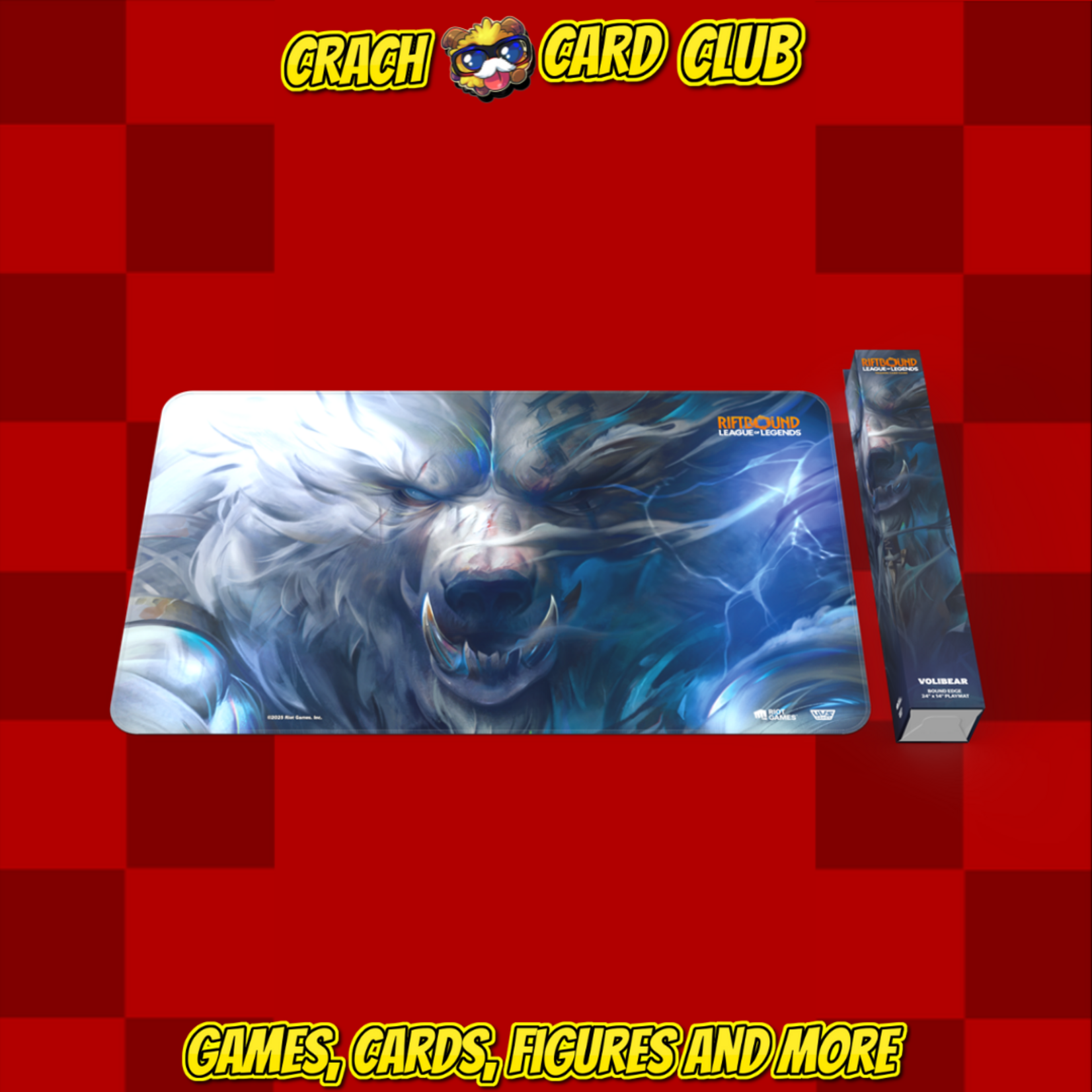 RIFTBOUND ( LOL ) CG Riftbound: League of Legends TCG - Origins Volibear Playmat