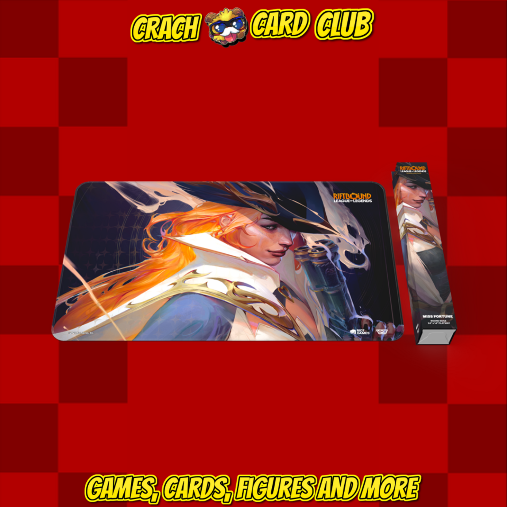 RIFTBOUND ( LOL ) CG Riftbound: League of Legends TCG - Origins Miss Fortune Playmat