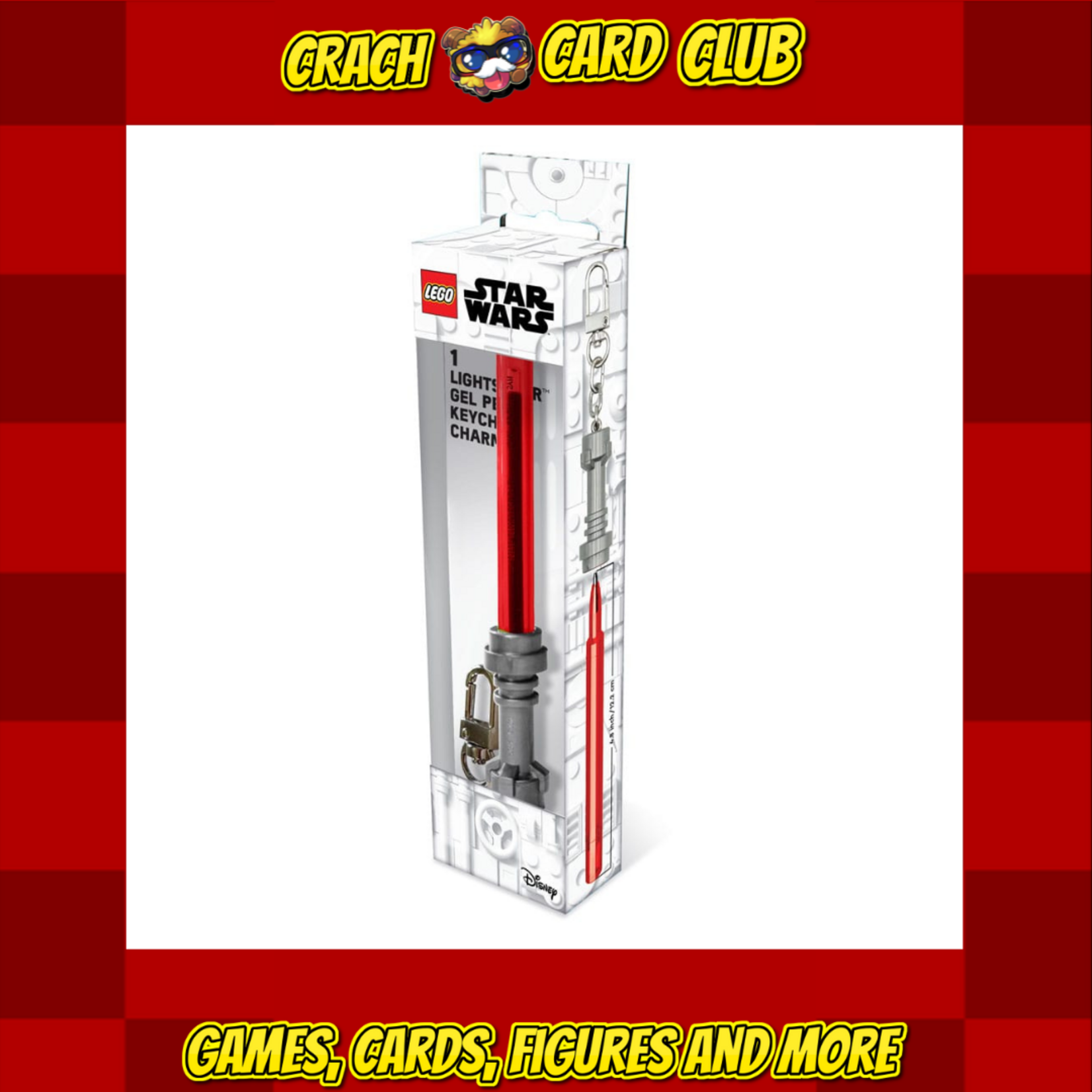 LEGO LEGO Star Wars Gel Pens with Clip Red