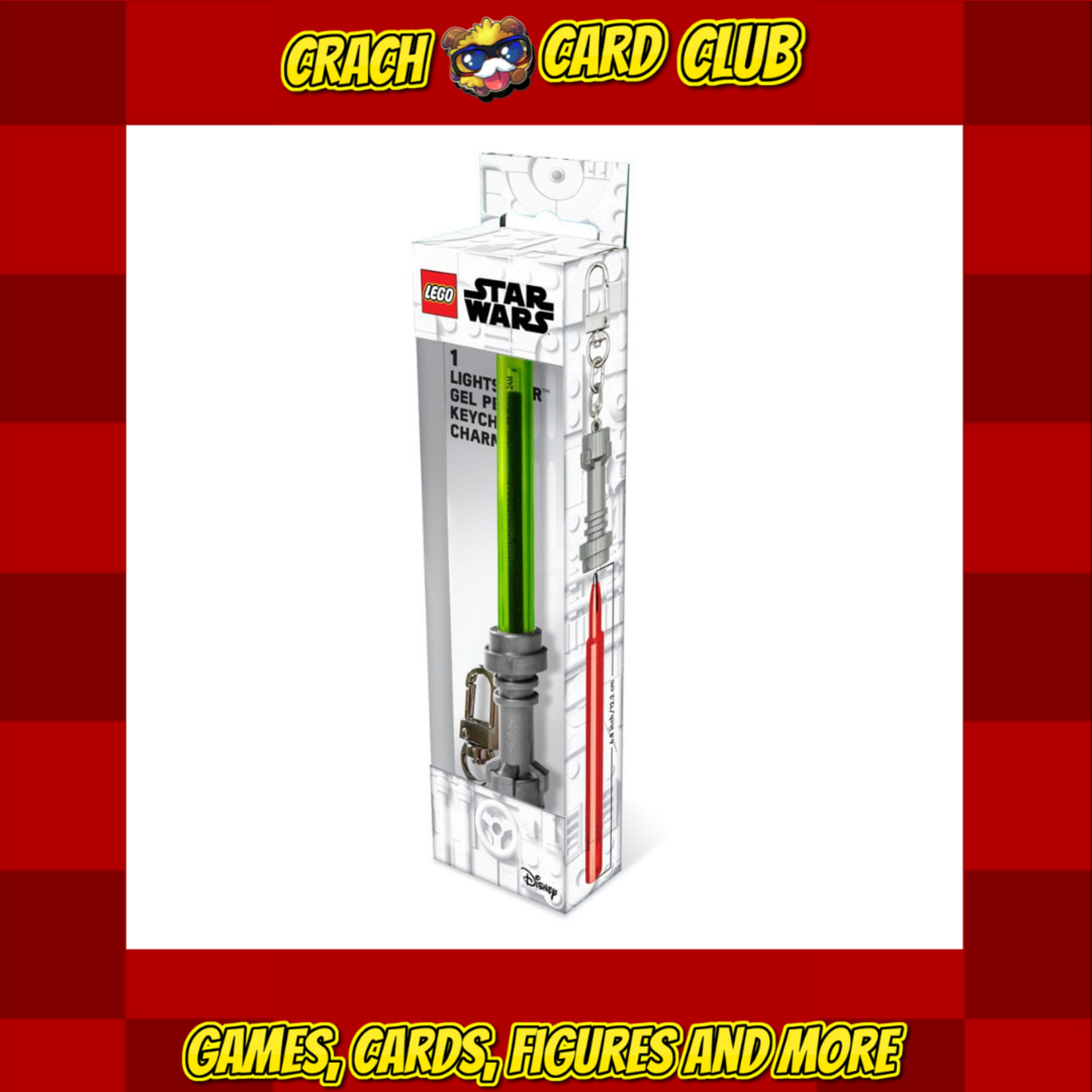 LEGO LEGO Star Wars Gel Pens with Clip Lime Green