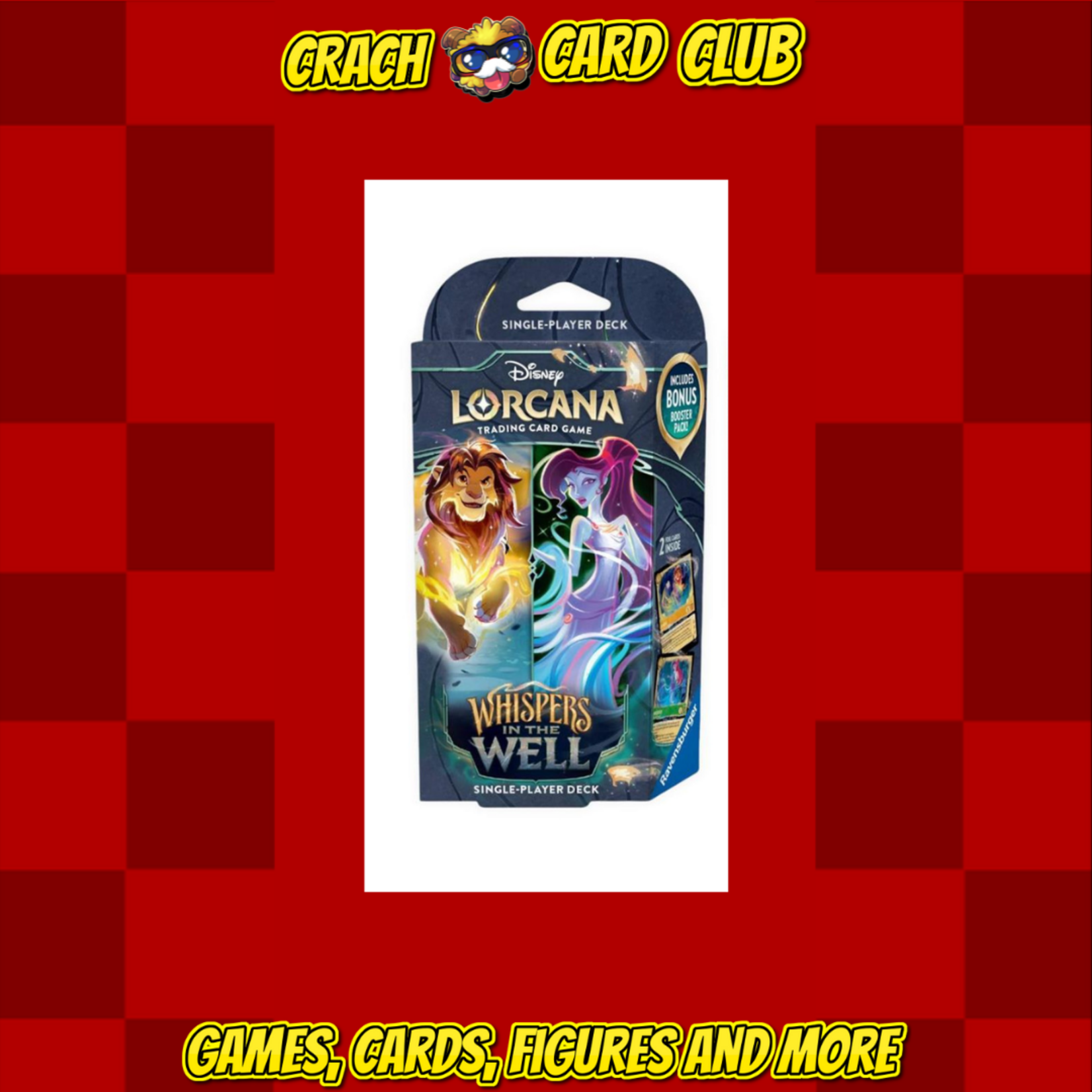 Lorcana Whispers in the Well SET 10 Lorcana deck 1