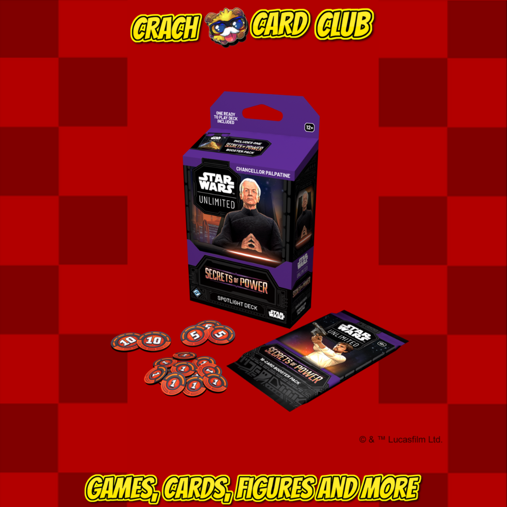 starwars SW Unlimited Secrets of Power Deck Palpatine