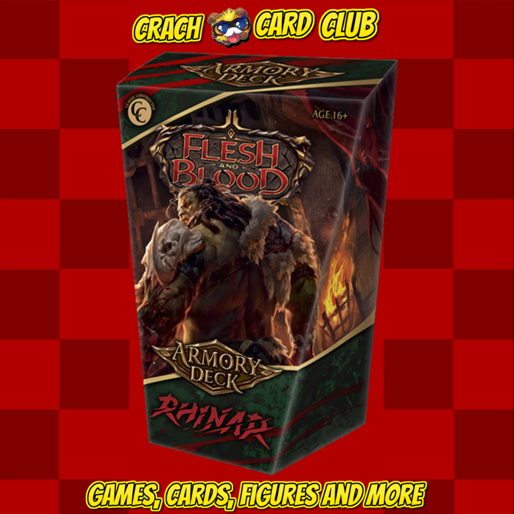 flesh and blood Flesh & Blood TCG - Armory Deck Rhinar - EN