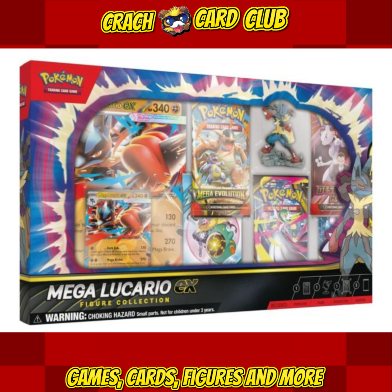 Pokemon Premium Figurine Box Mega Lucario  - 2025/11 | EN