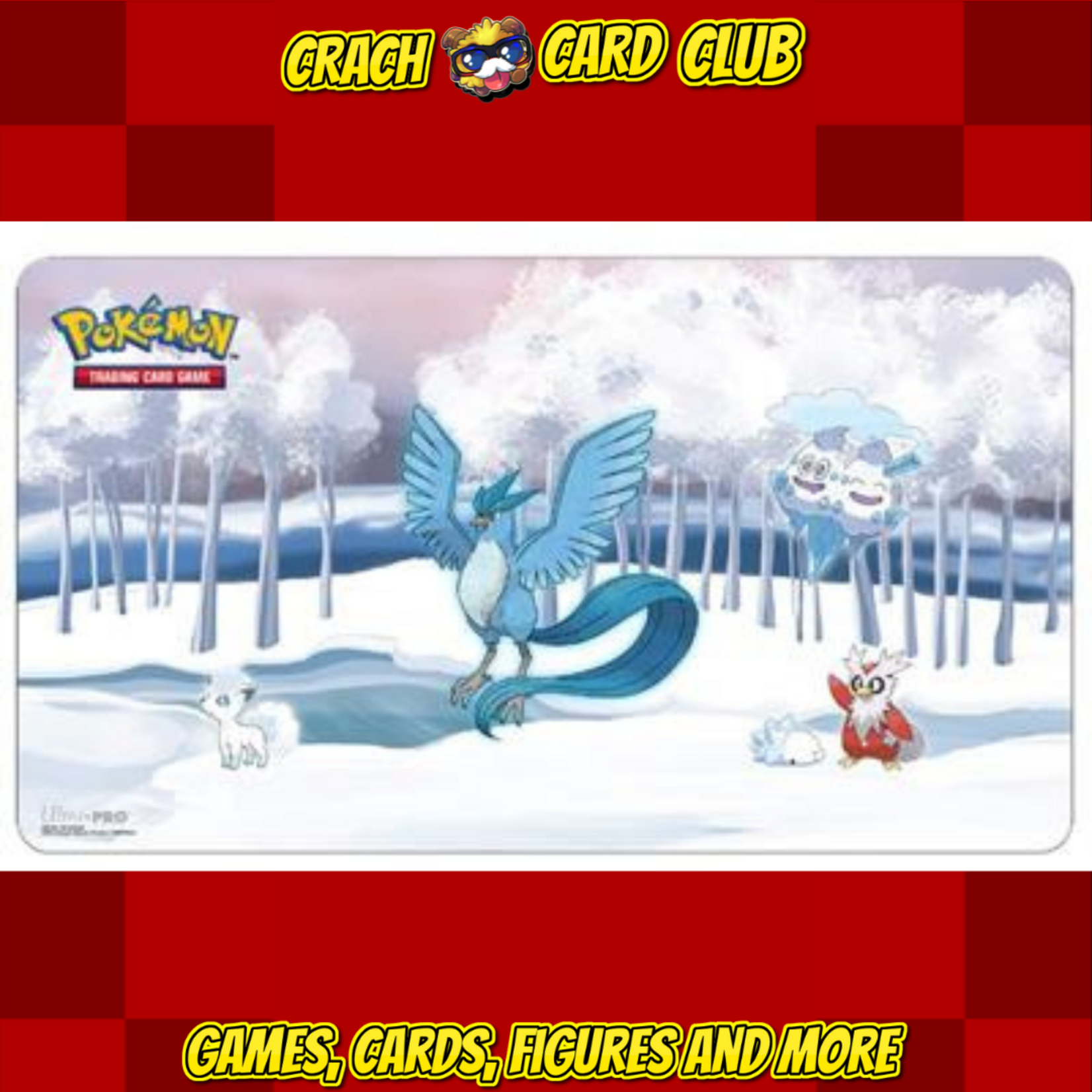 Pokemon UP - Gallery Series Frosted Forest Playmat for Pokémon
