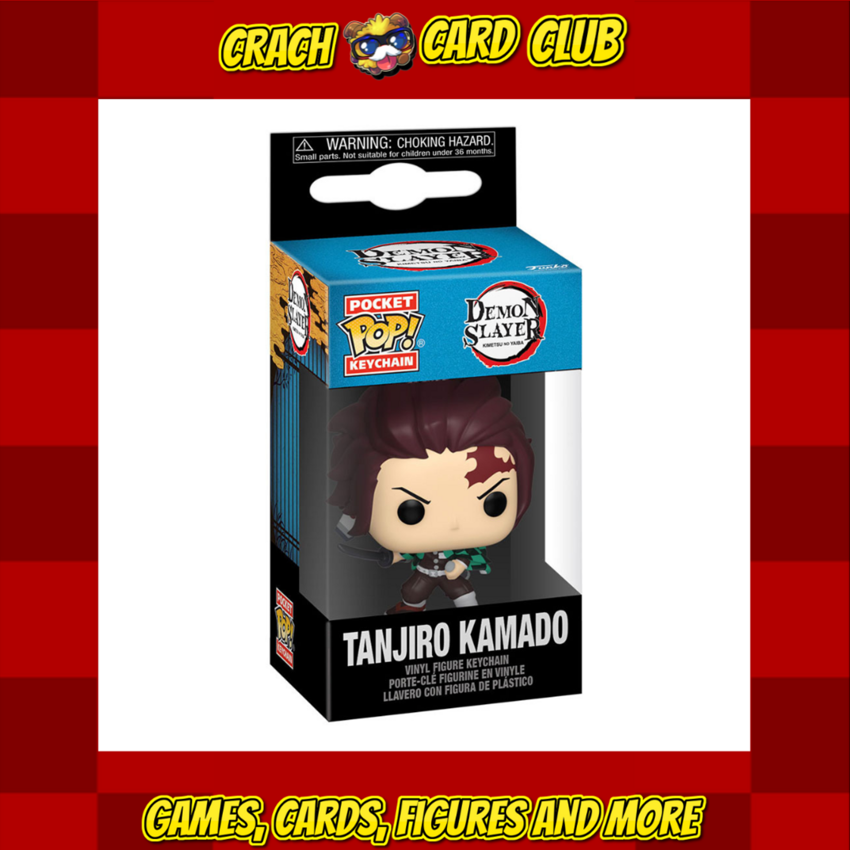 Demon slayer Demon Slayer Pocket POP! Vinyl Keychains 4 cm Tanjiro
