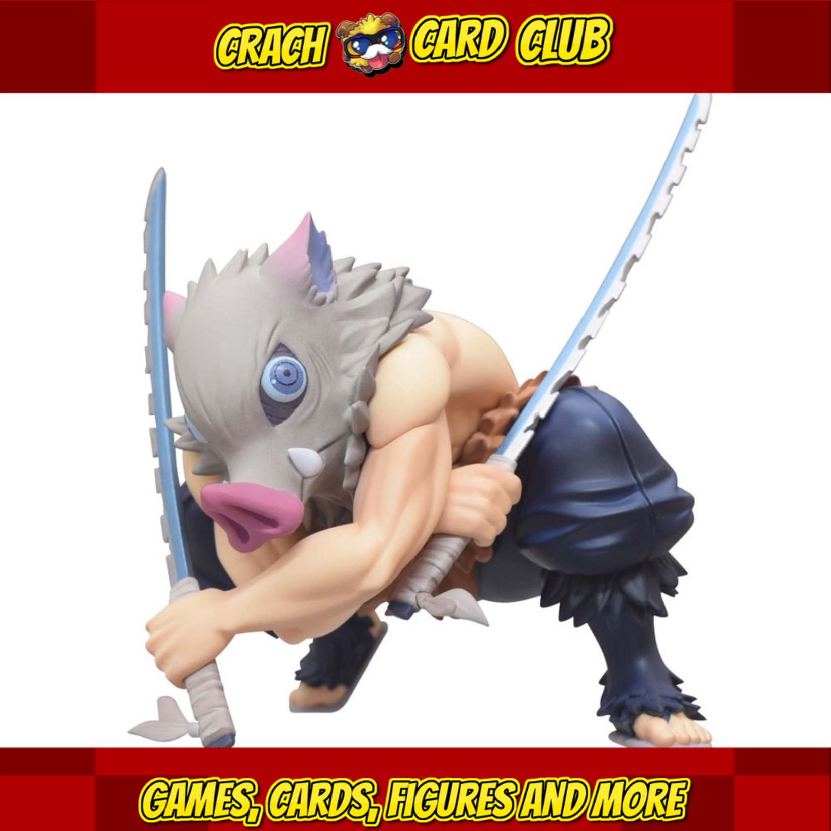 Demon slayer Demon Slayer: Kimetsu no Yaiba Noodle Stopper PVC Statue Hashibira Inosuke 11 cm