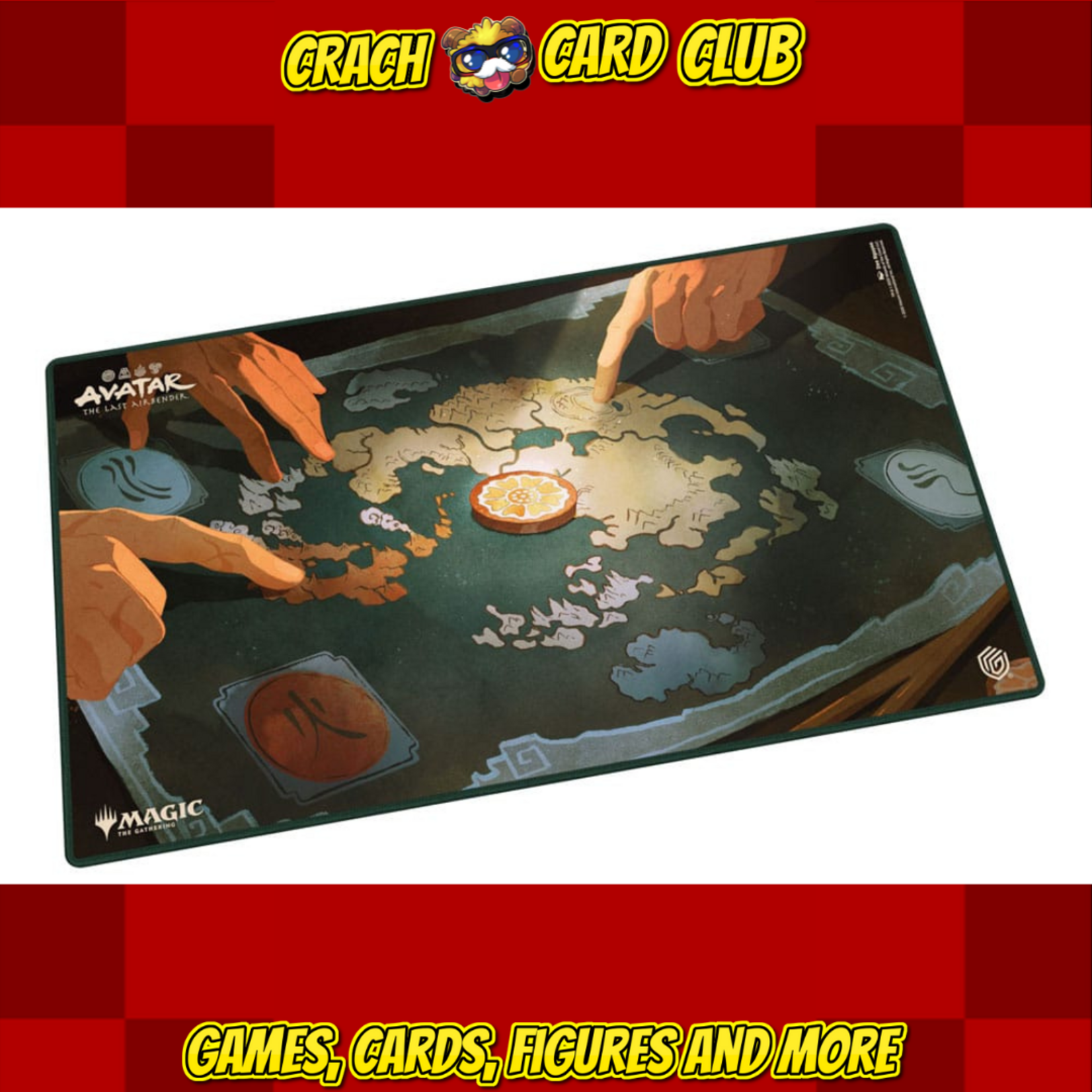 MTG Guard Play-Mat Magic: The Gathering - White Lotus Tile