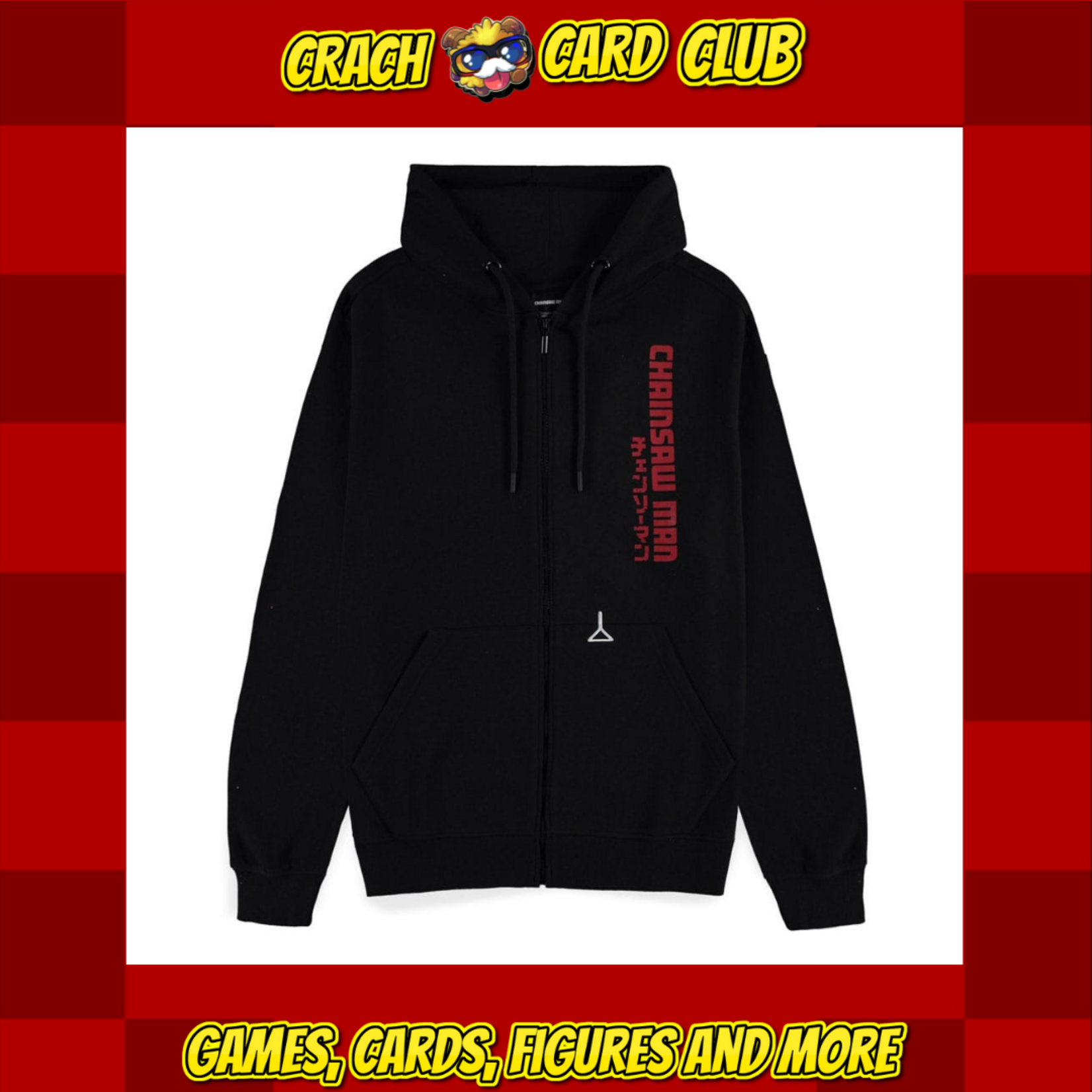 chainsawman Chainsaw Man Zipper Hoodie Chainsaw Devil Size XL