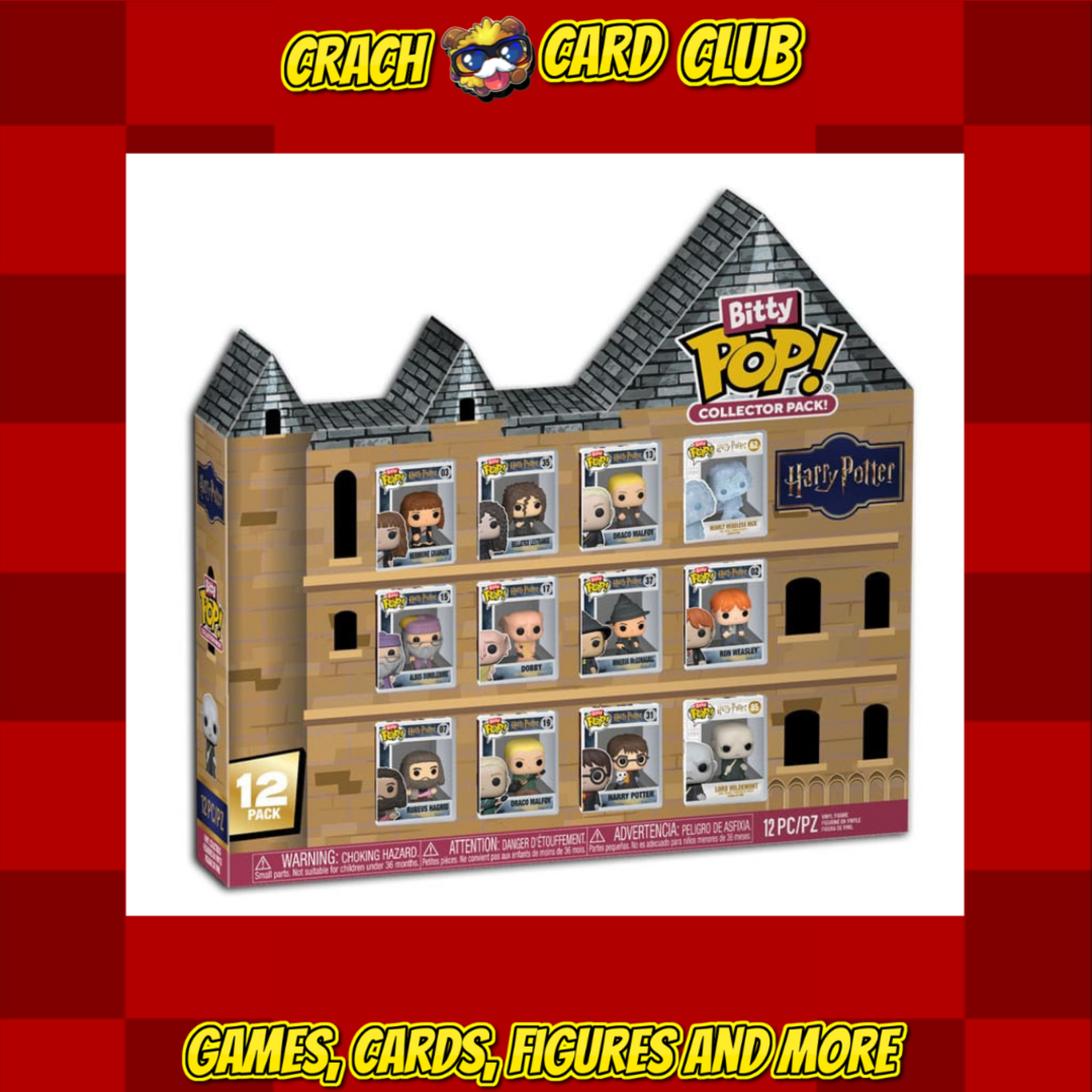 FUNKO Harry Potter Bitty POP! Vinyl Figure Multipack 2,5 cm Display (12)