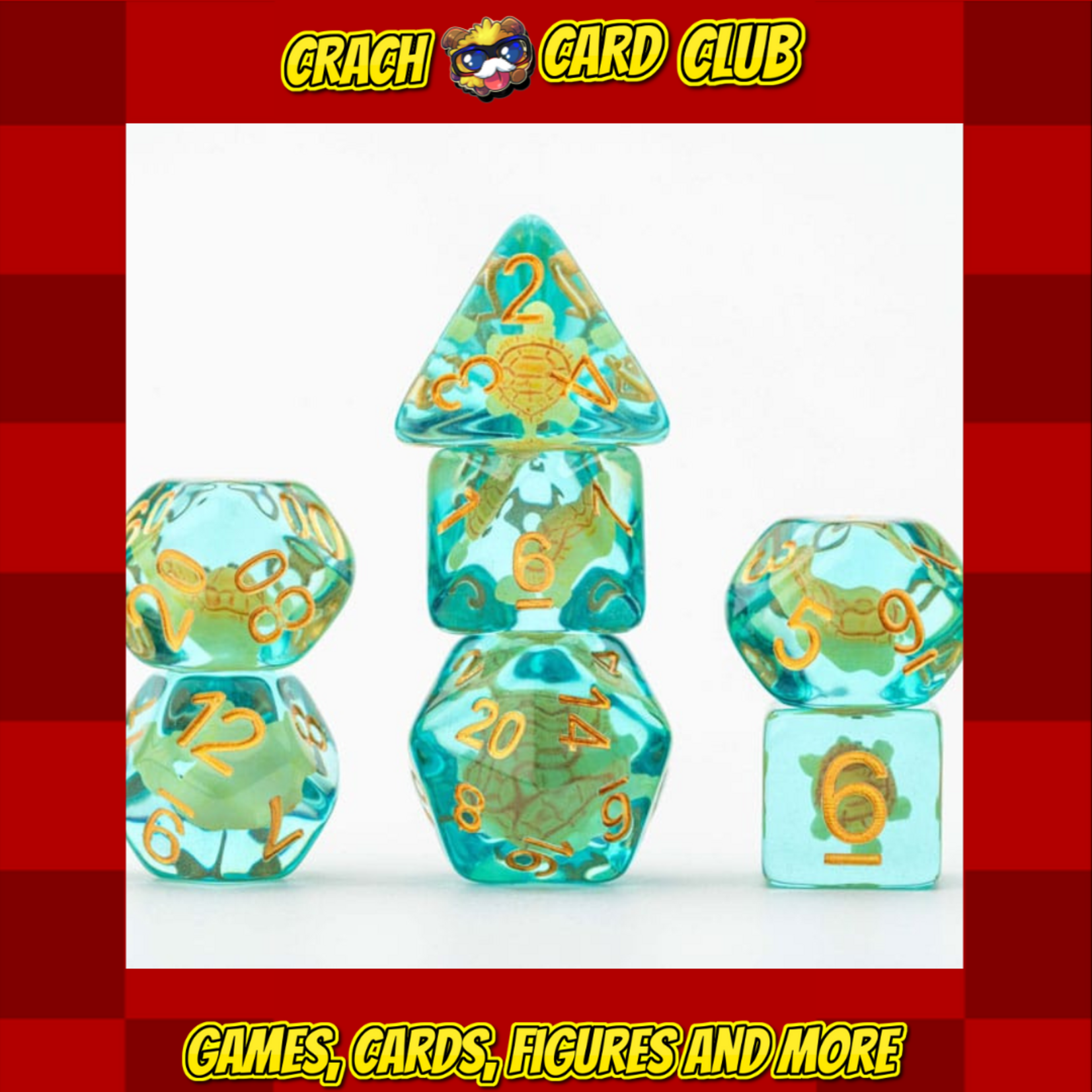 fanroll FanRoll Dice Set Turtle (7)